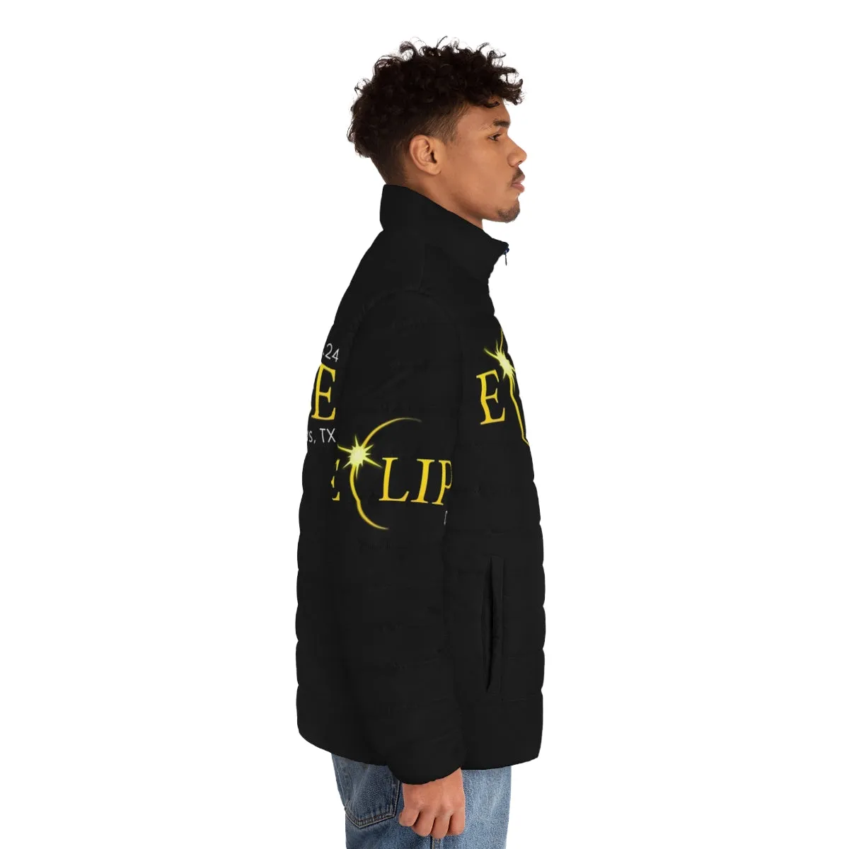 2024 Eclipse Dallas Puffer Jacket - Celebrate the Total Solar Eclipse in Style