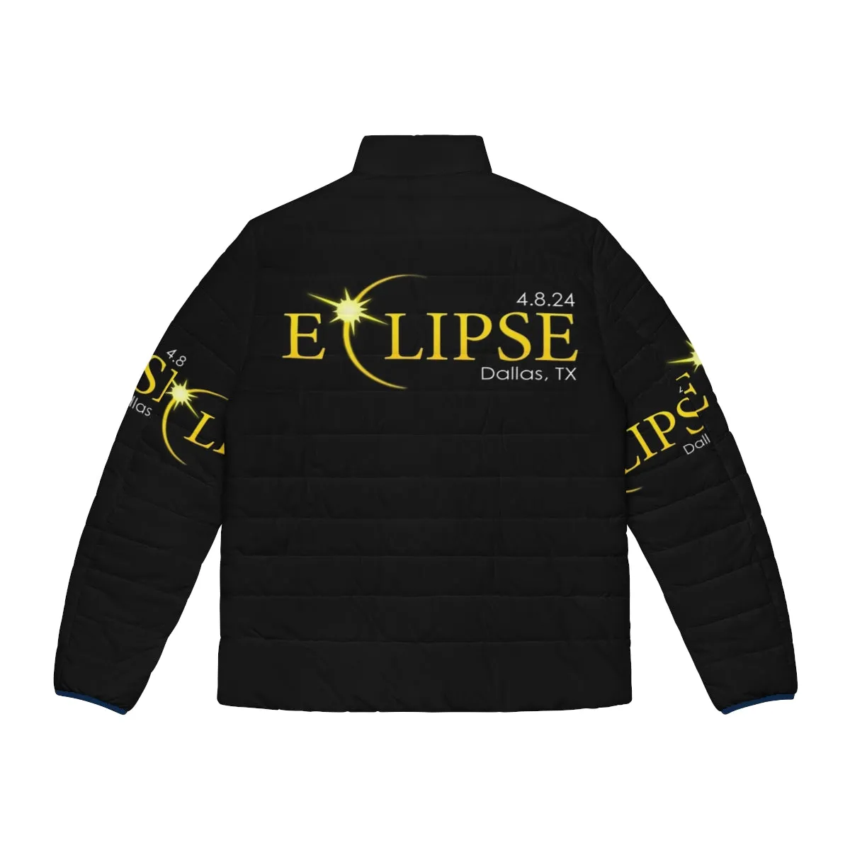 2024 Eclipse Dallas Puffer Jacket - Celebrate the Total Solar Eclipse in Style