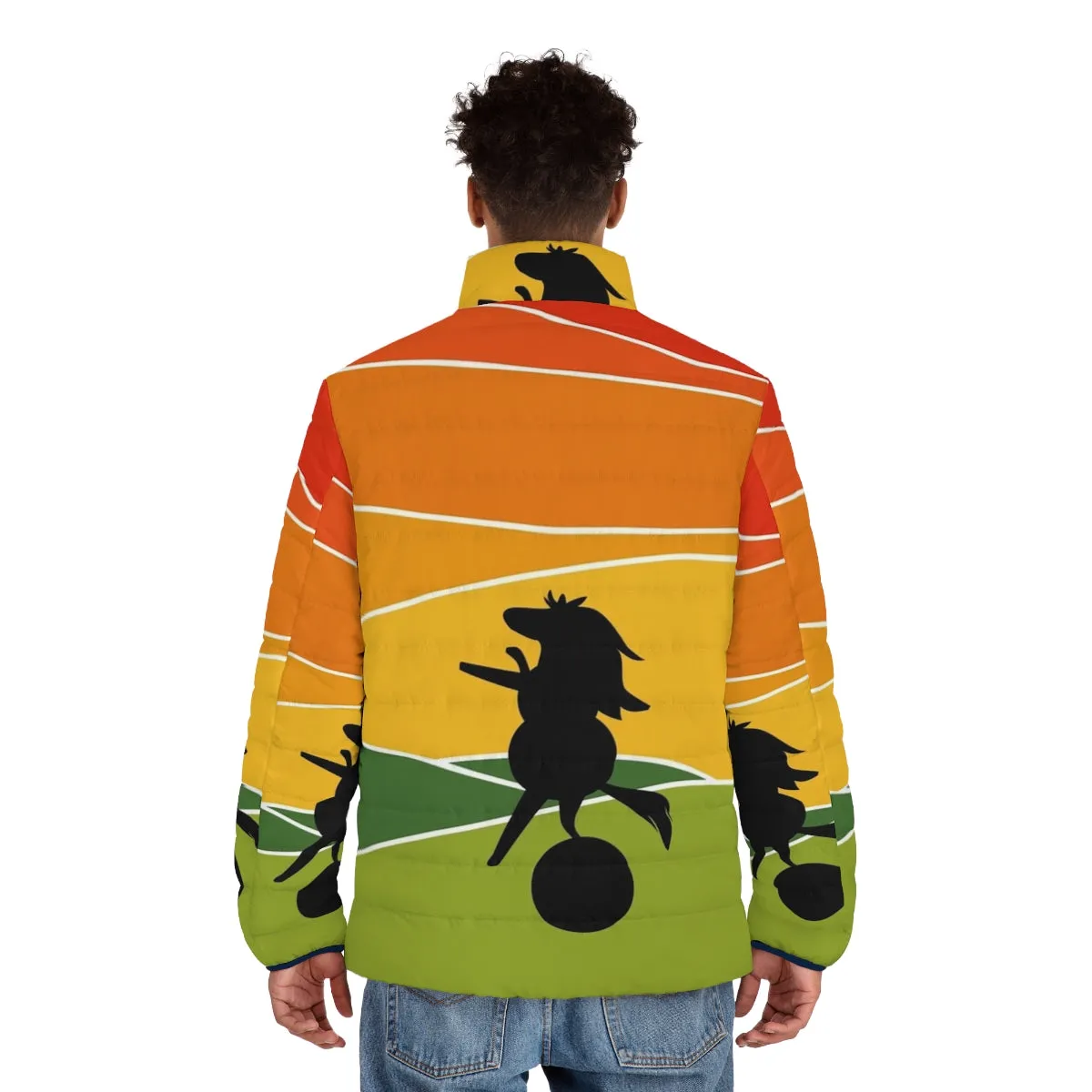 Adventure Time James Baxter Sunset Puffer Jacket