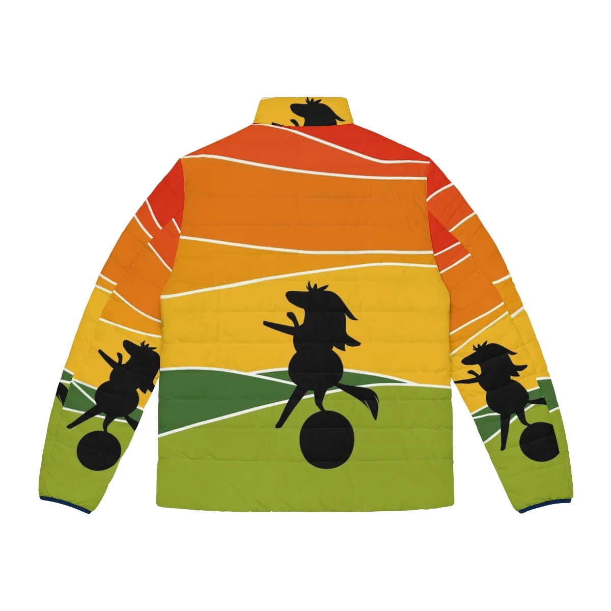 Adventure Time James Baxter Sunset Puffer Jacket