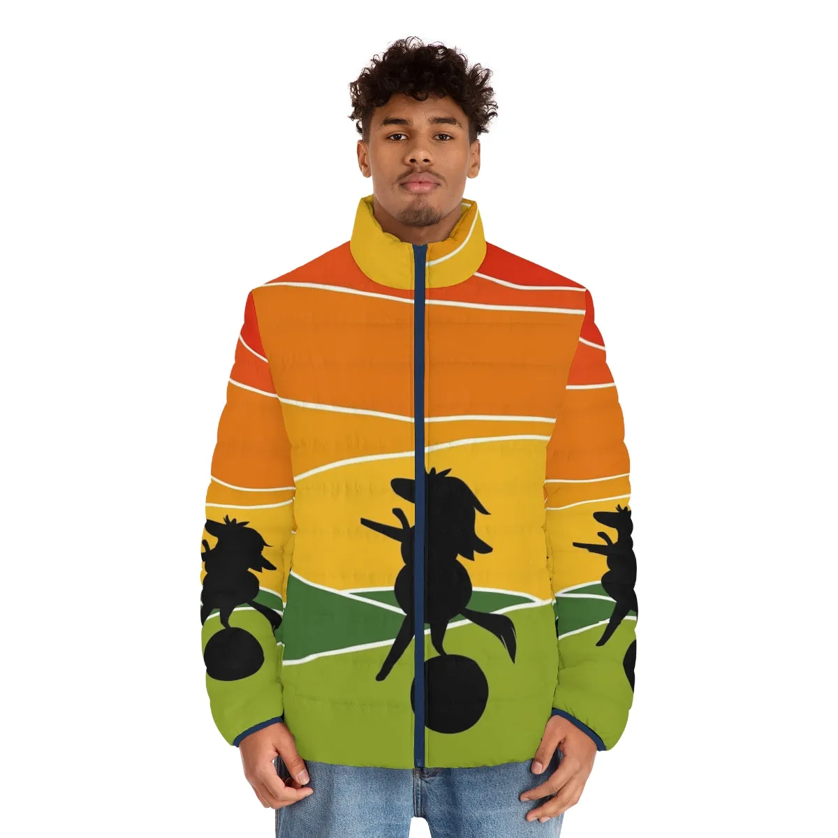 Adventure Time James Baxter Sunset Puffer Jacket