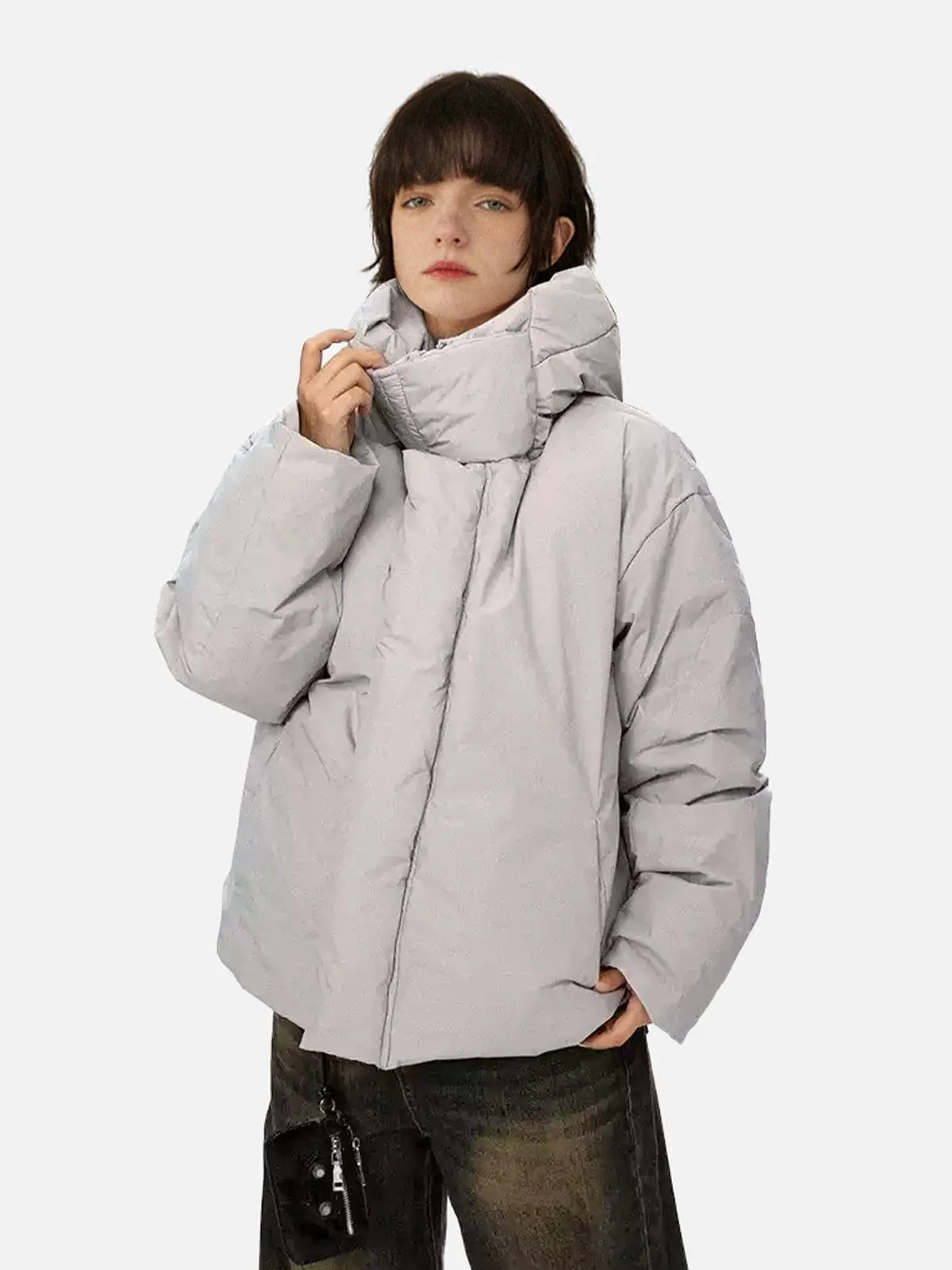 Aelfric Eden Basic Hooded Puffer Jacket