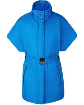 Atlantic Blue Amira Short Sleeve Belted Jacket