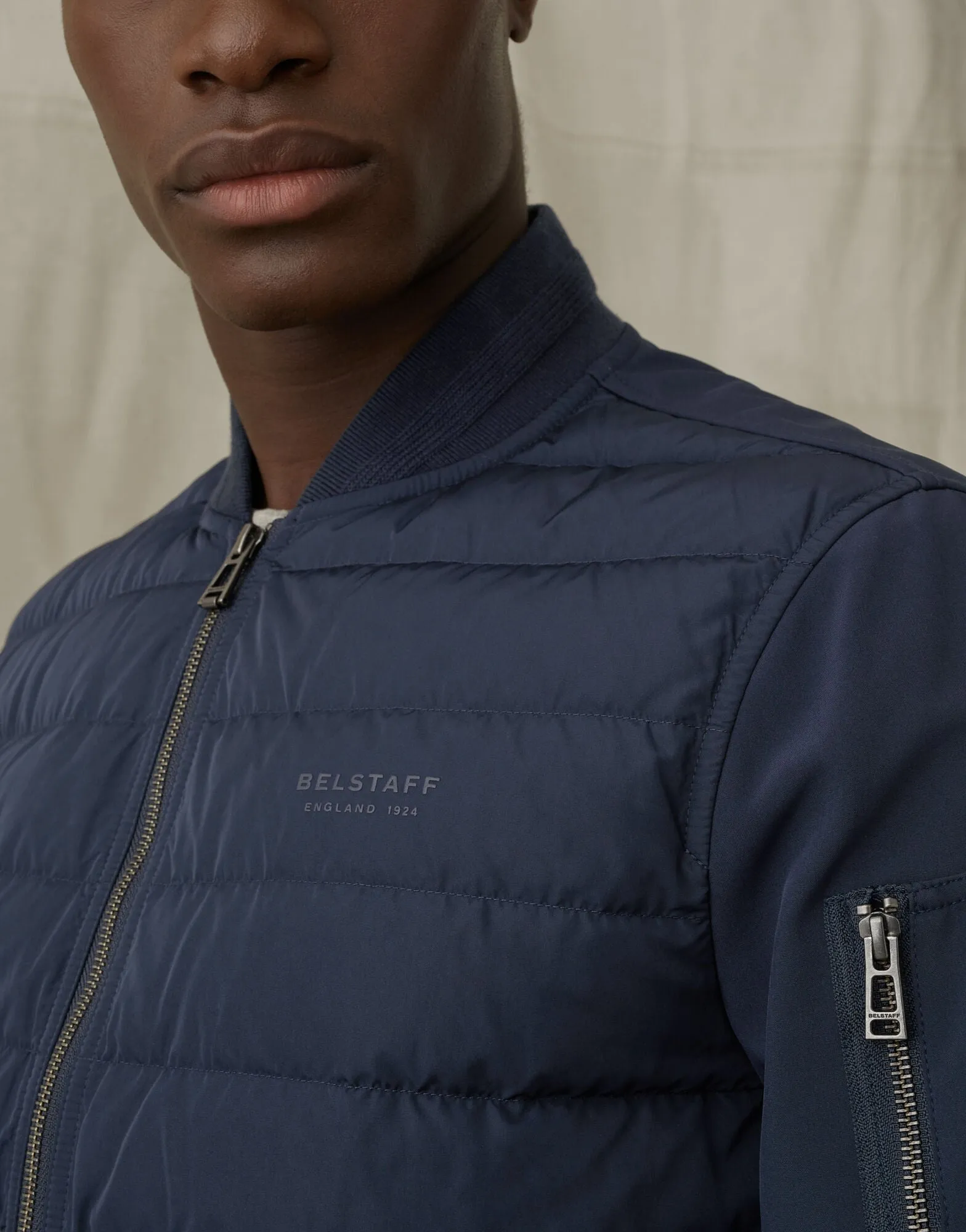 Belstaff Mantle Jacket in Dark Navy