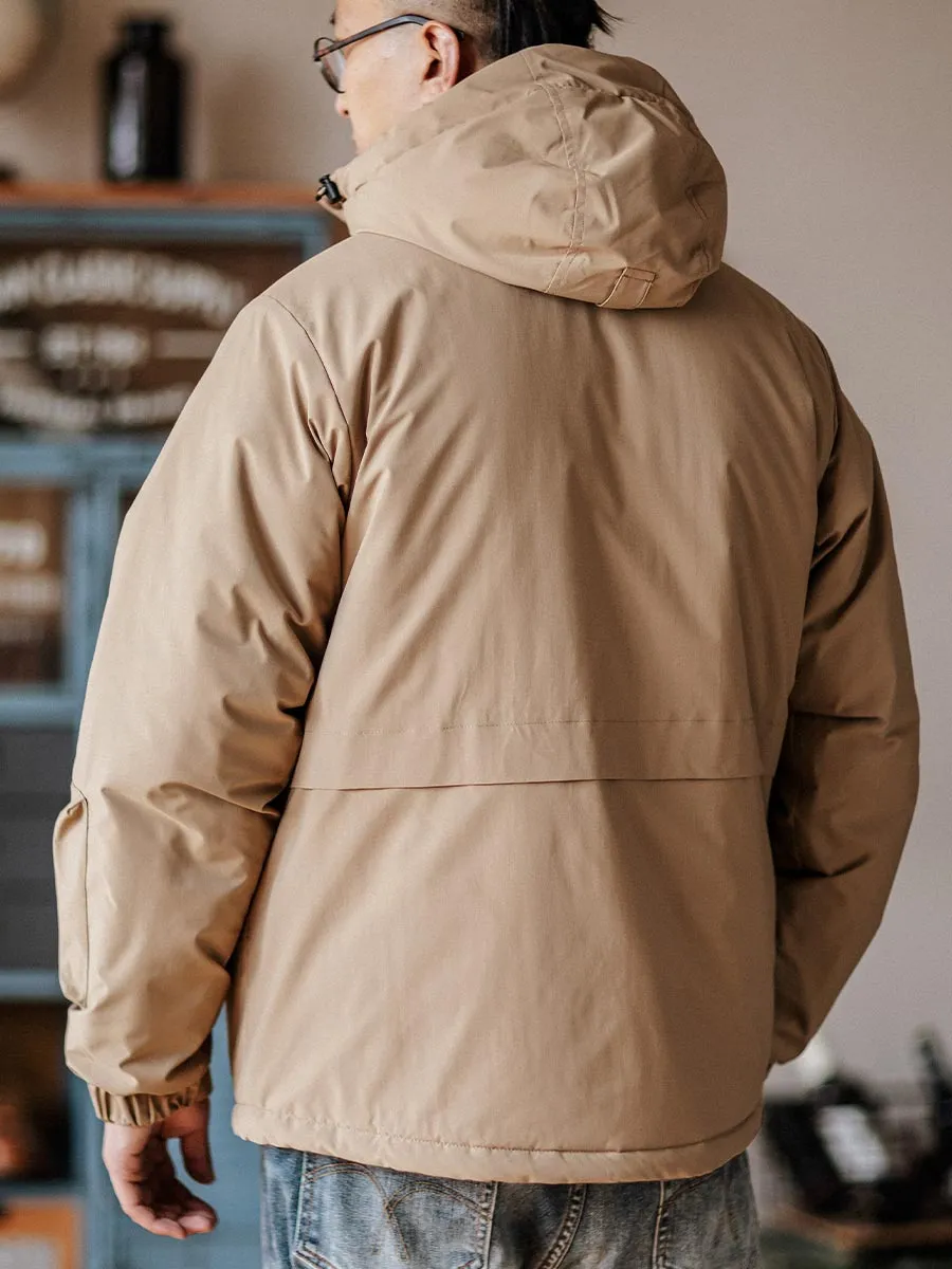 BIG POCKETS HOODED COAT