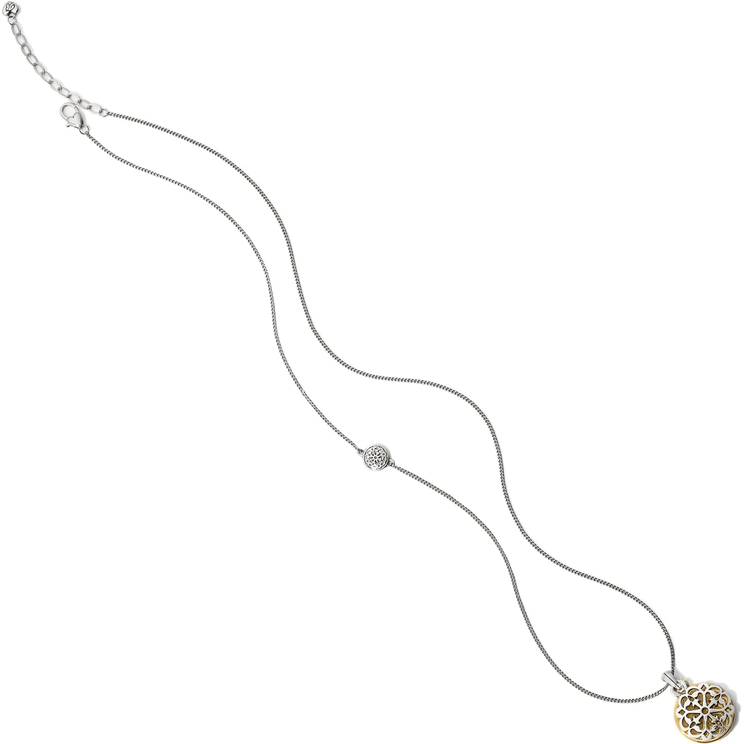 Brighton Ferrara Two Tone Reversible Long Necklace