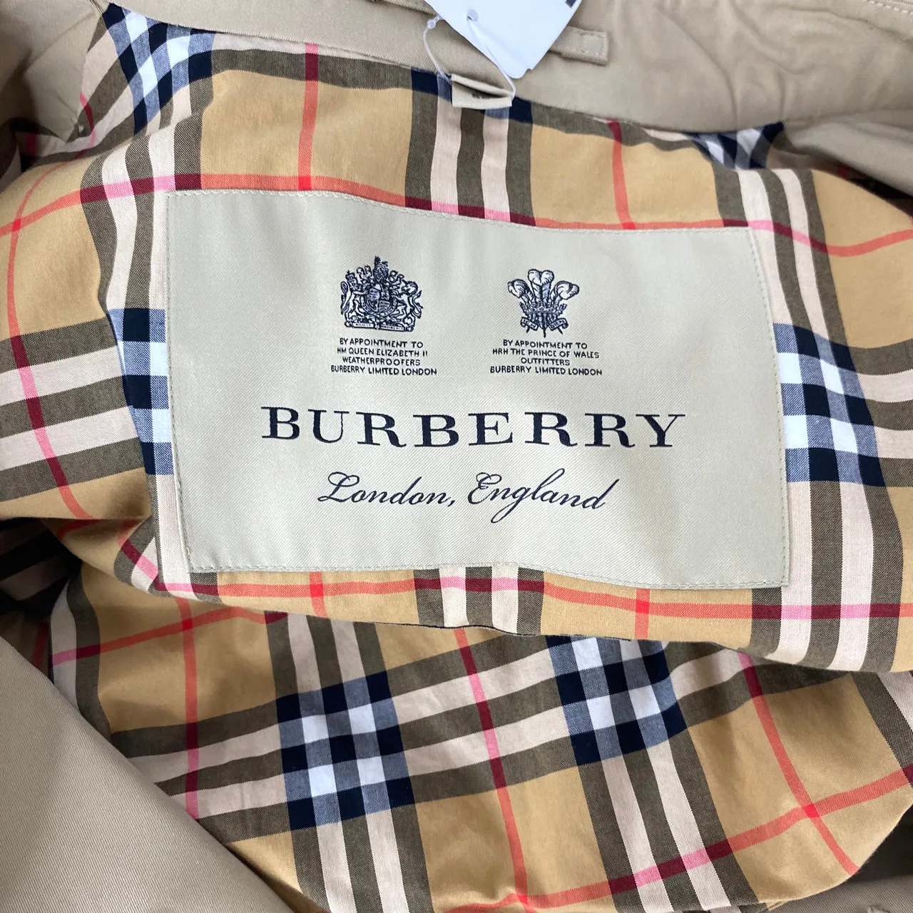 Burberry The Long Kensington Heritage Trench Coat Honey