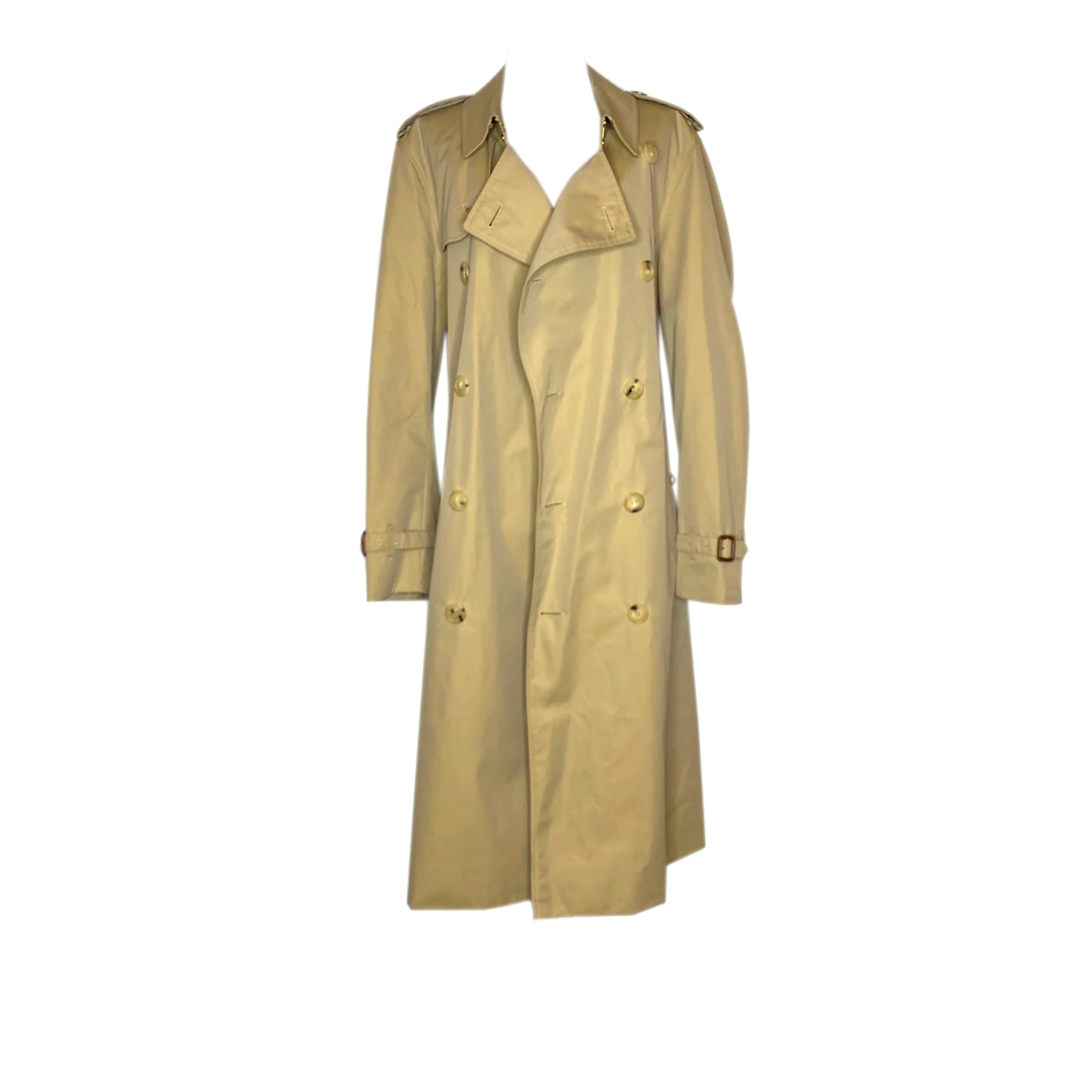 Burberry The Long Kensington Heritage Trench Coat Honey