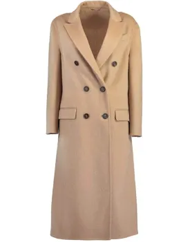 Cashmere Double Breasted Coat