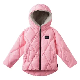 DAINTY DOWN JACKET W/ FUZZY HOOD LINING