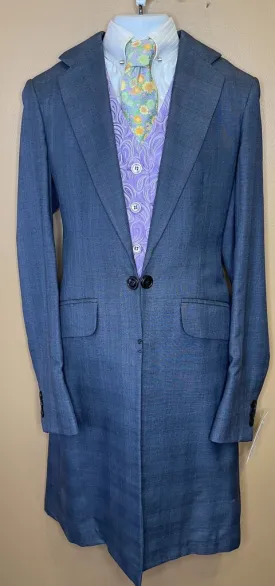 DAY SUIT BLUE/GRAY PLAID BECKER BROTHERS