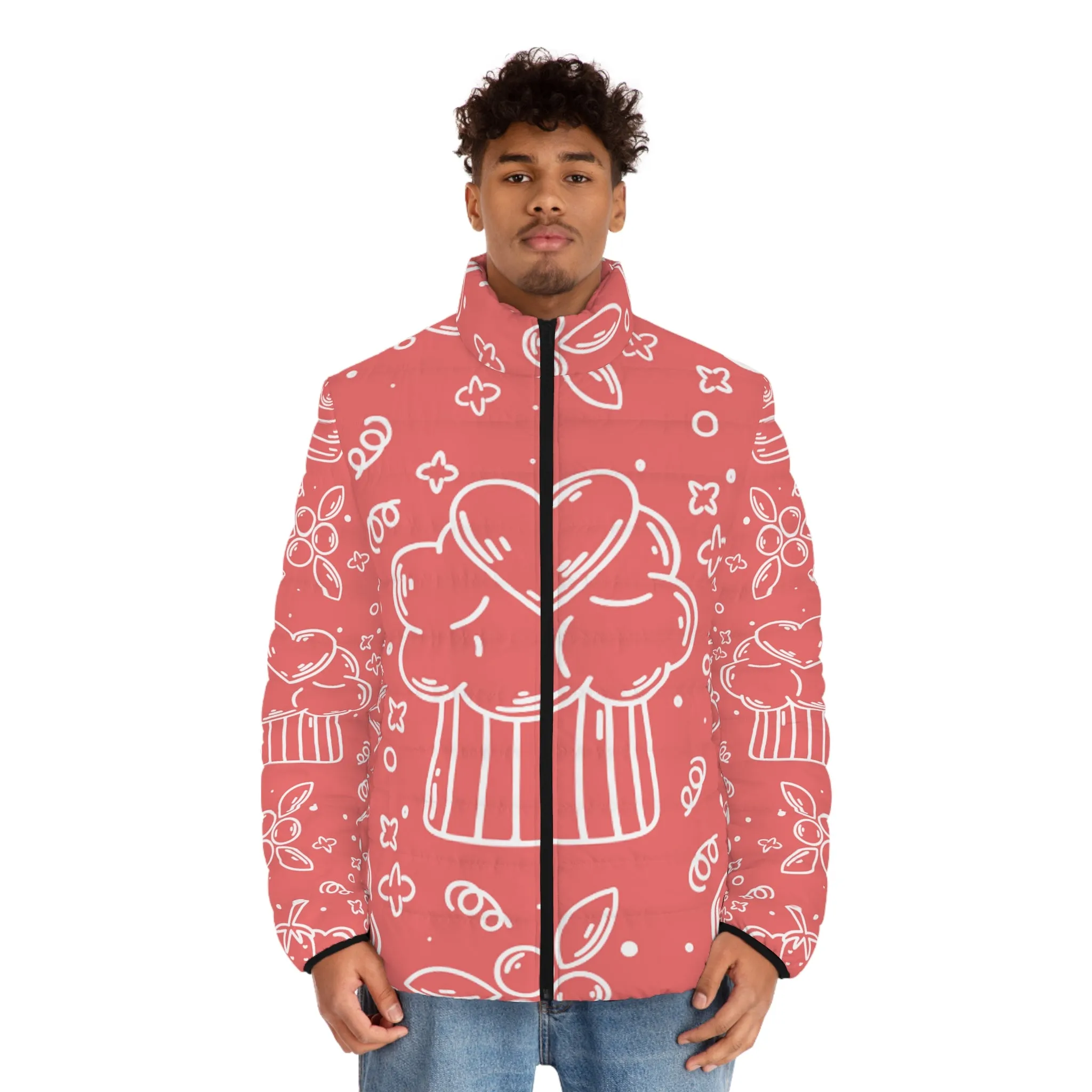 Doodle Pancake - Inovax Men's Puffer Jacket