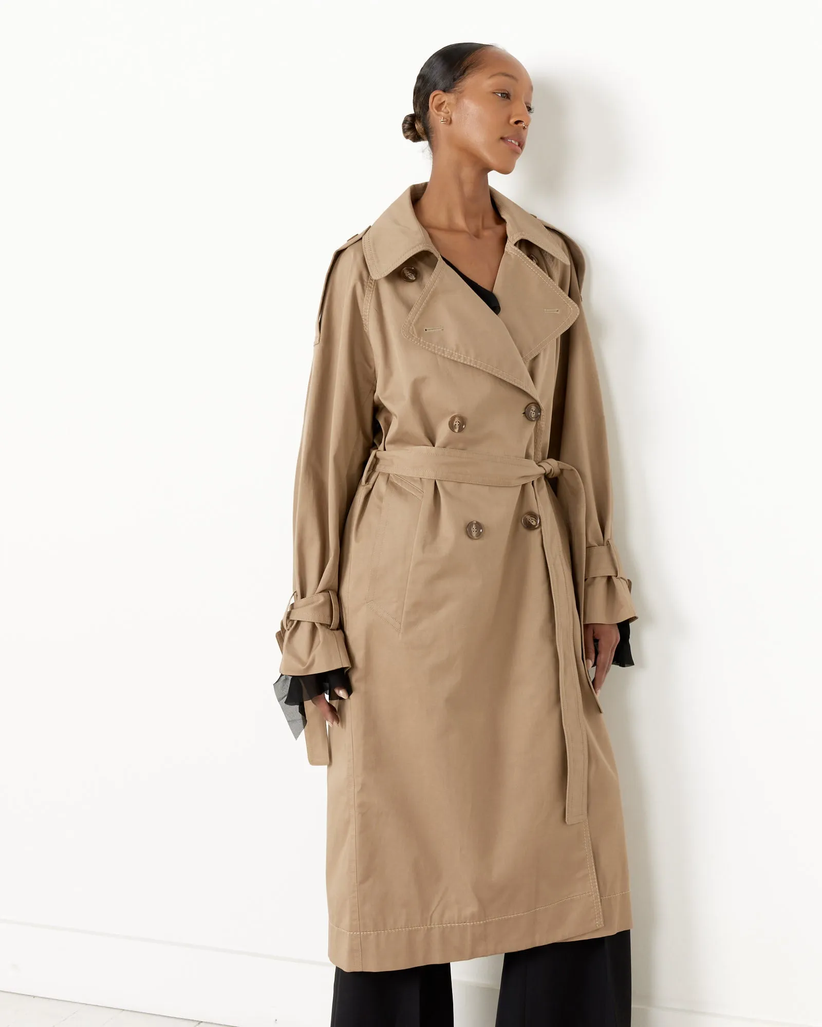 Double Breasted Trench Coat