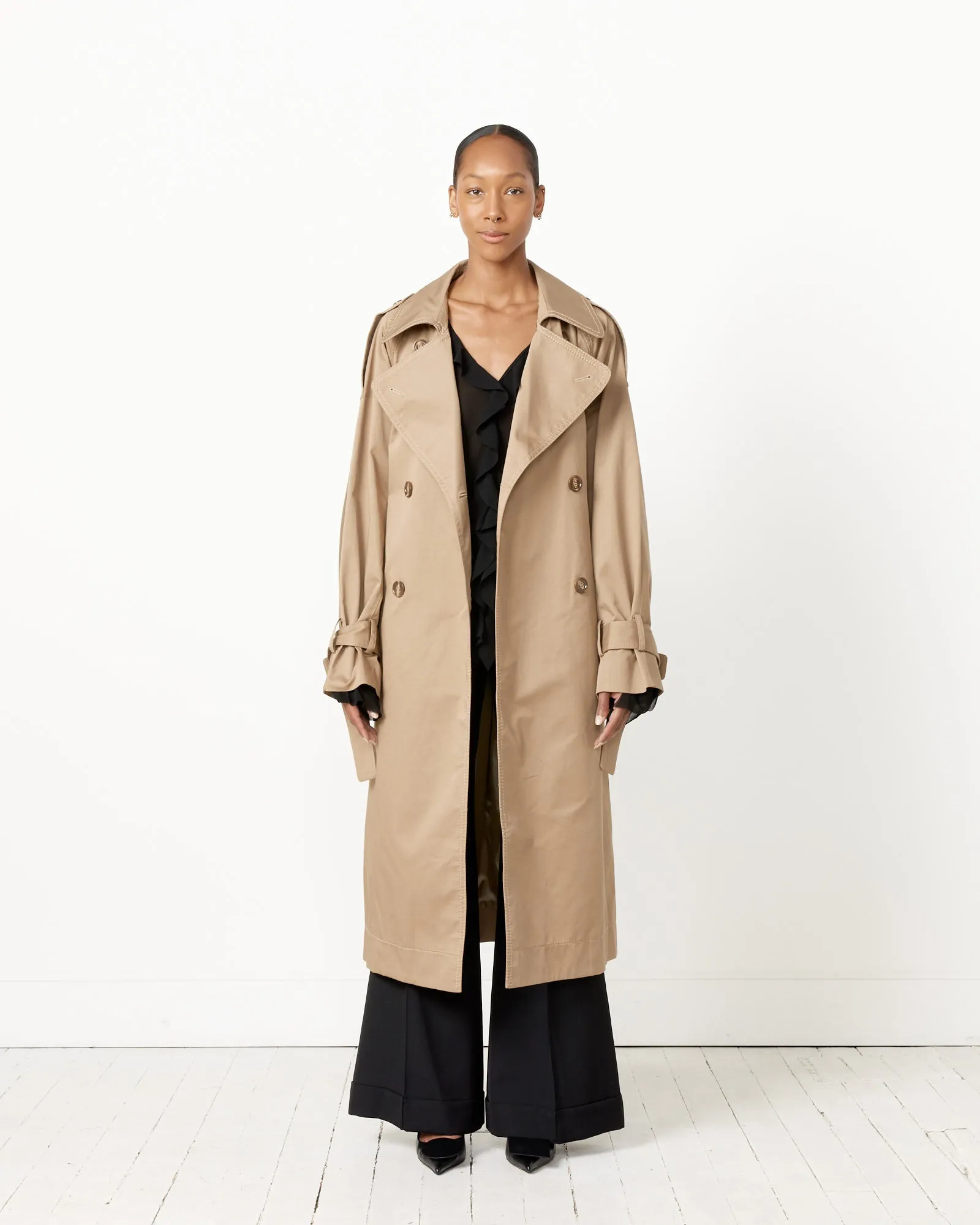 Double Breasted Trench Coat