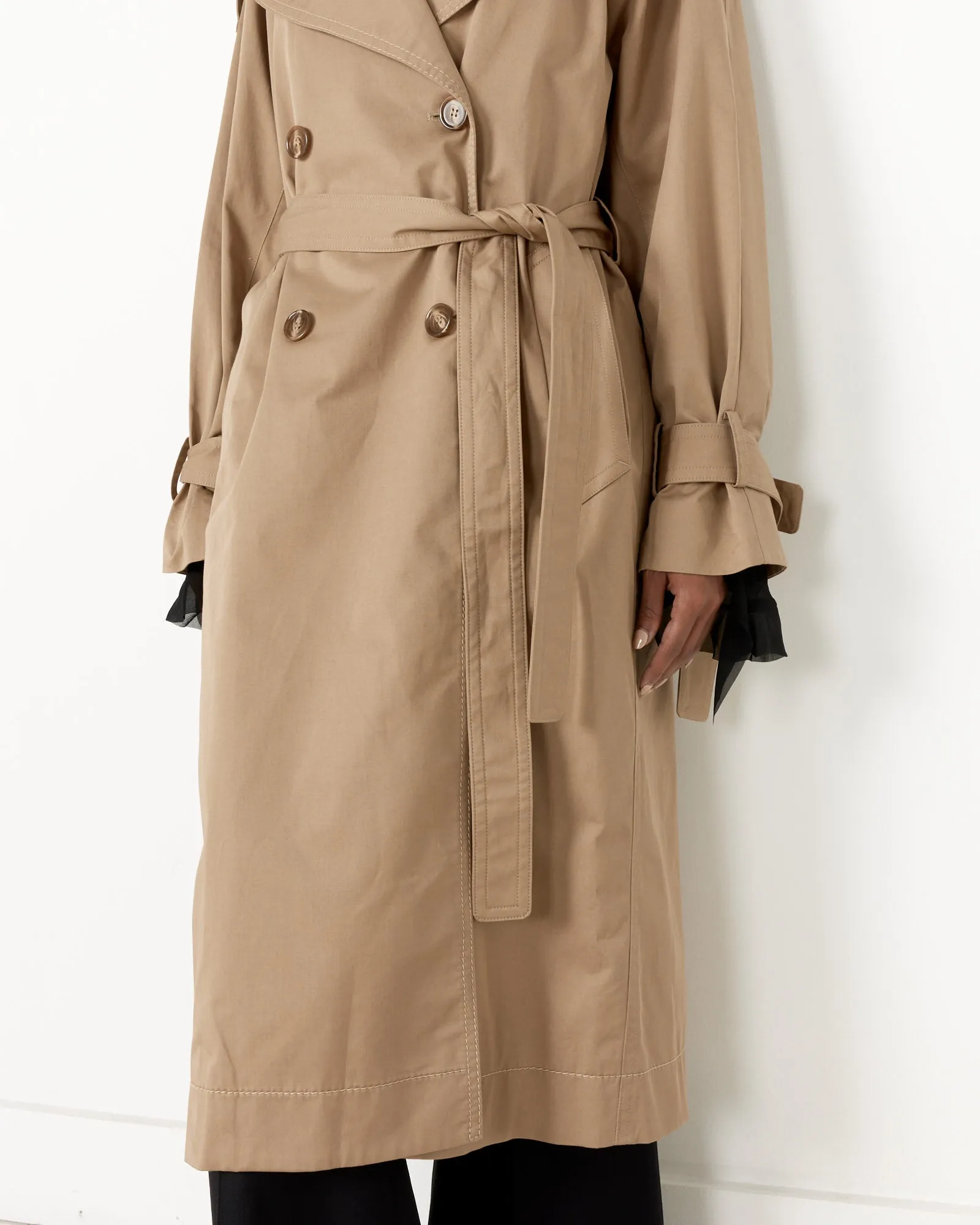 Double Breasted Trench Coat