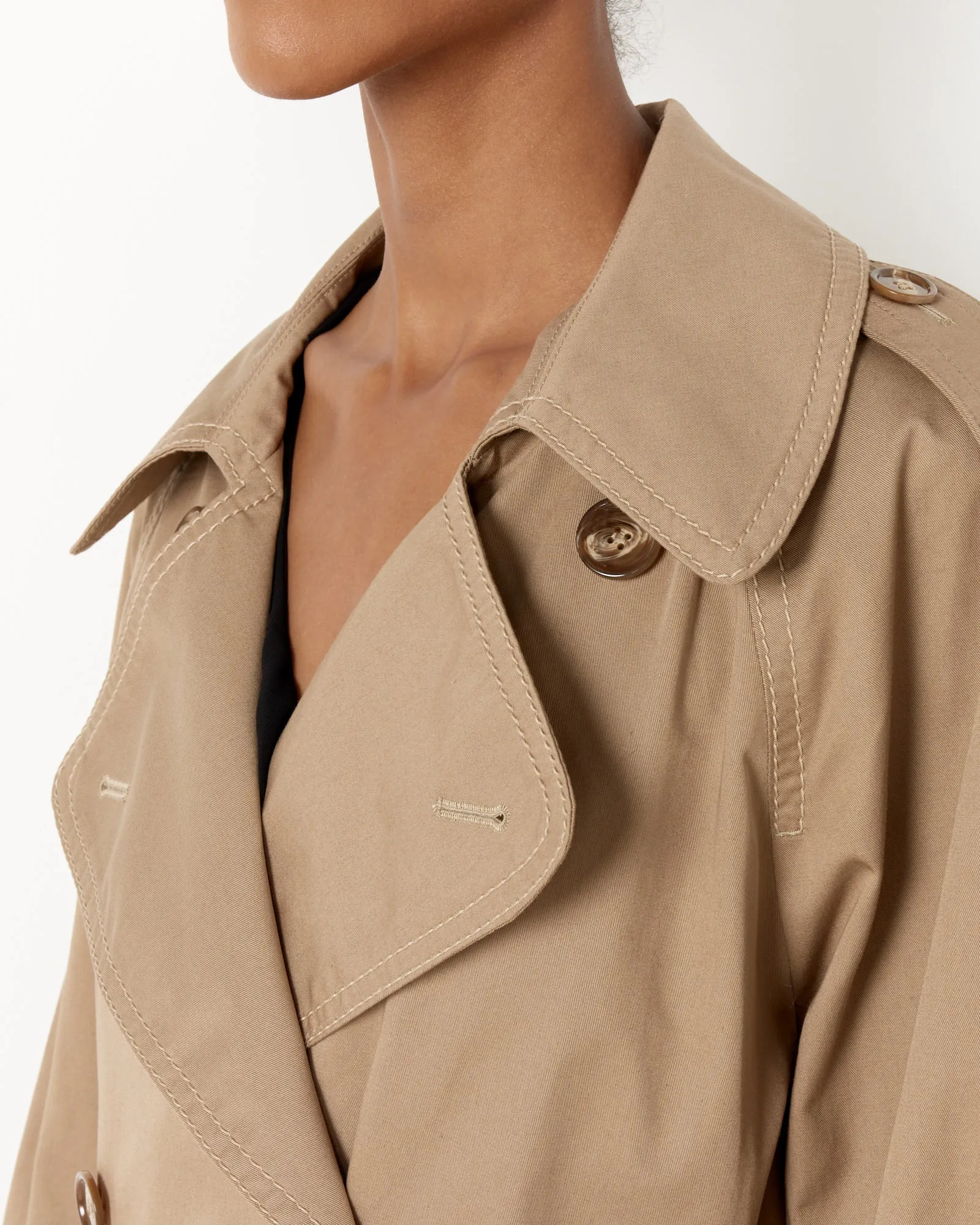 Double Breasted Trench Coat