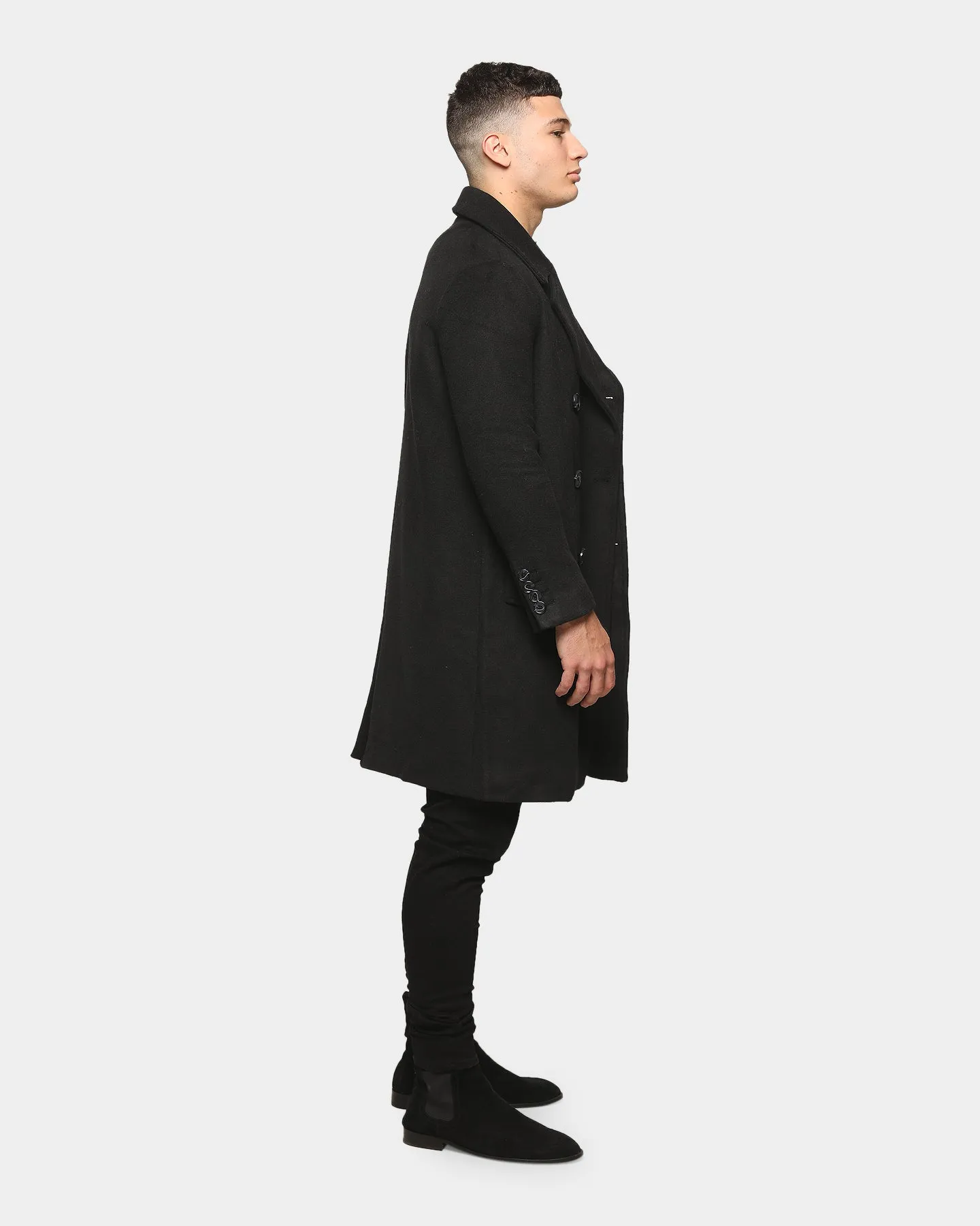 EN ES Men's Vertigo Coat Black