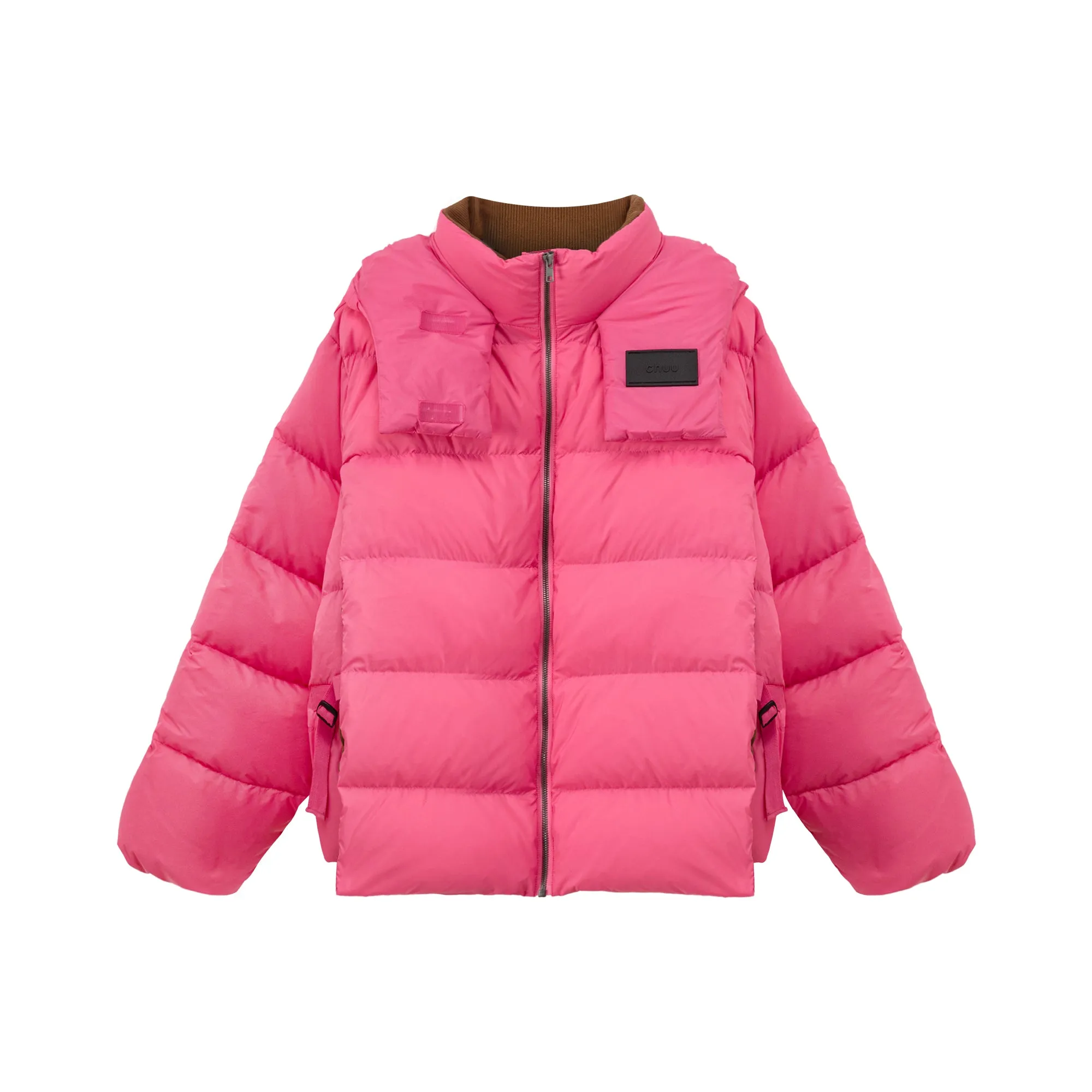 Fast Forward Oversized Hooded Padded Jacket