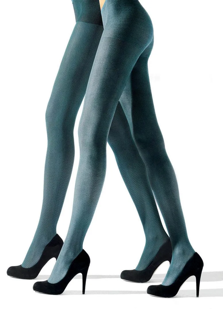 Franzoni Deborah Reversible ZigZag Tights