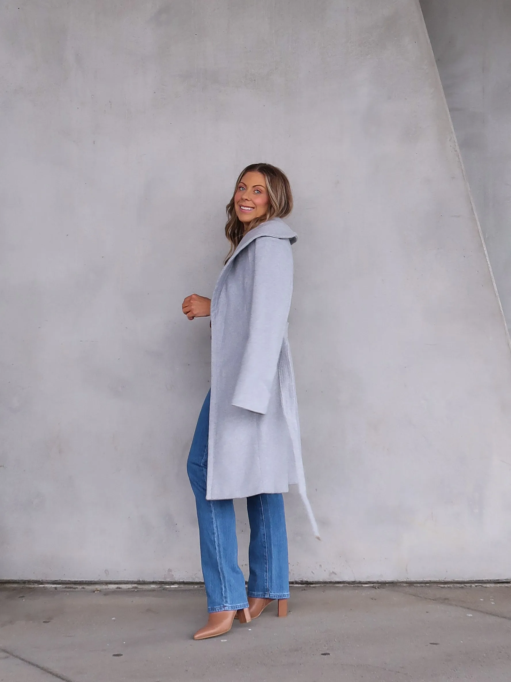 Harper Coat- Grey