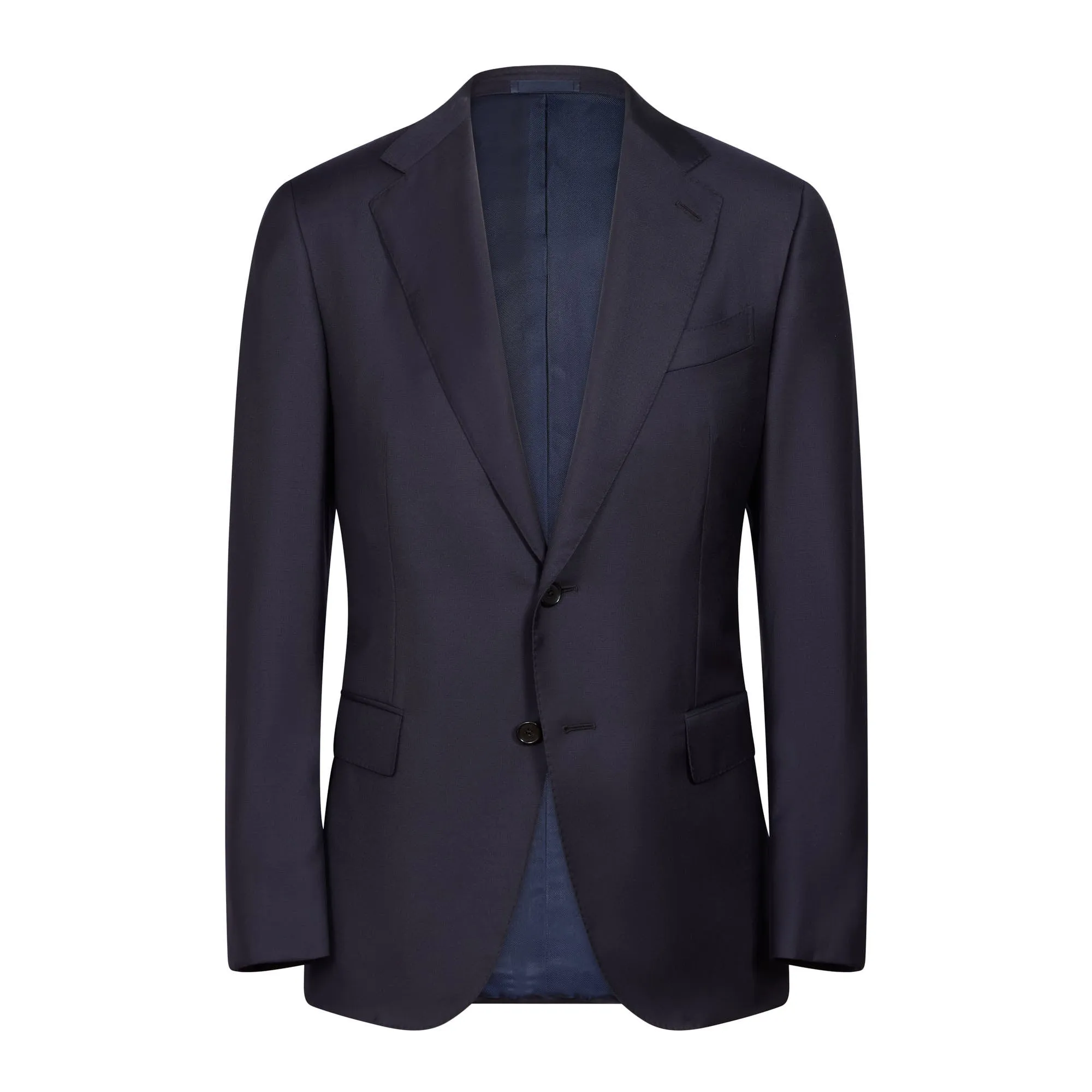 HENRY SARTORIAL X CARUSO Single Breasted 2 Button Norma Suit NAVY REG