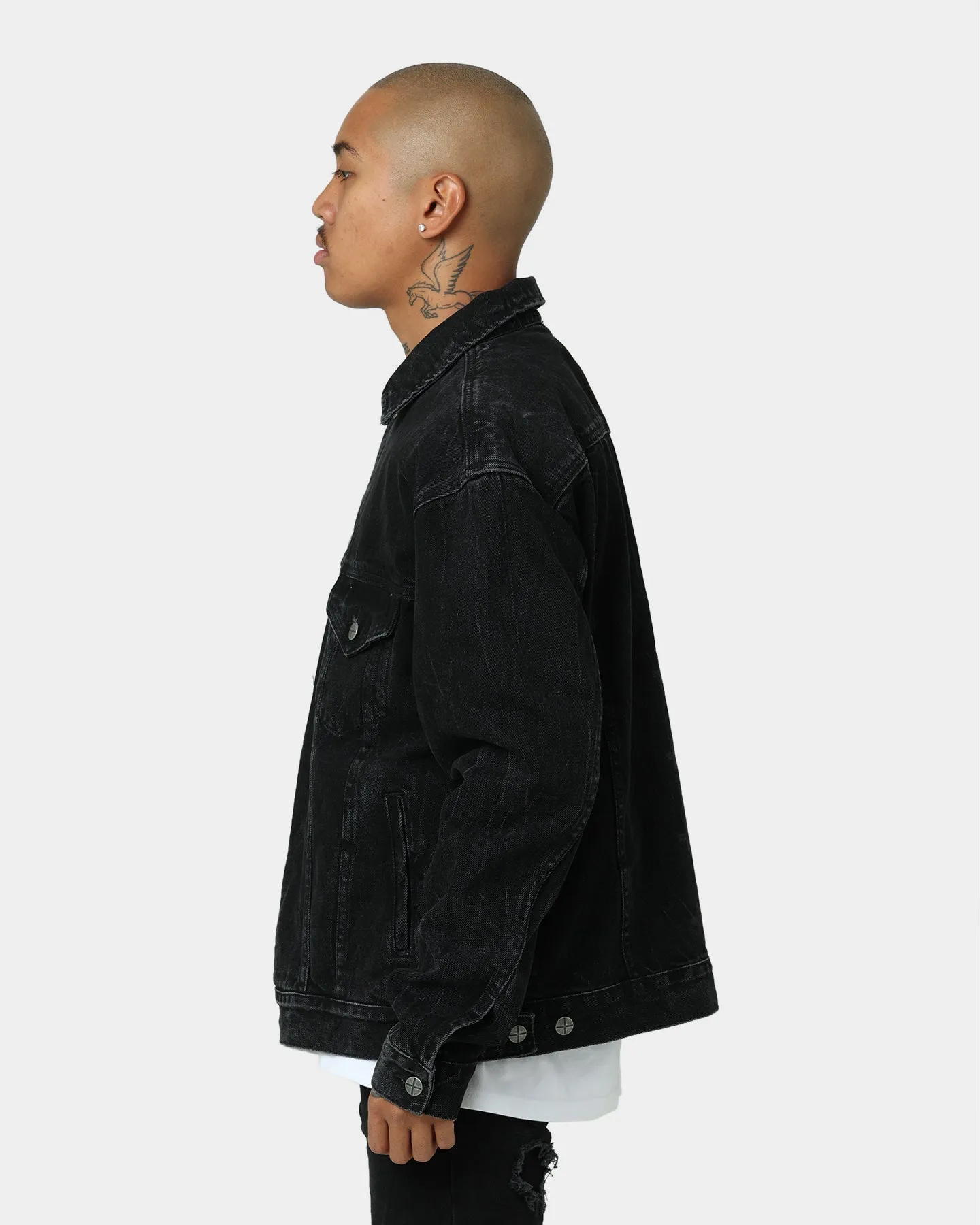 KSUBI Oh G Marbled Jacket Faded Black