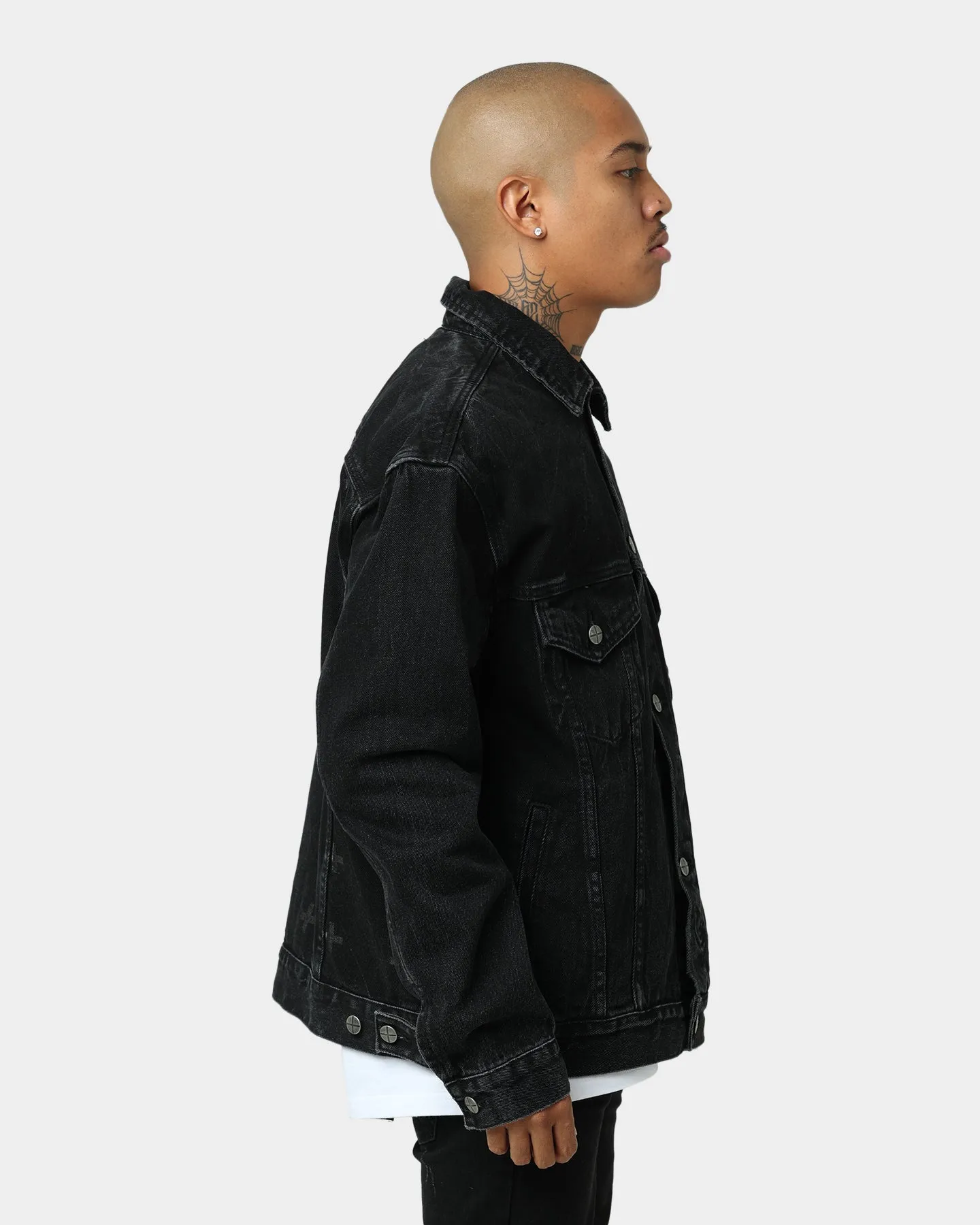 KSUBI Oh G Marbled Jacket Faded Black