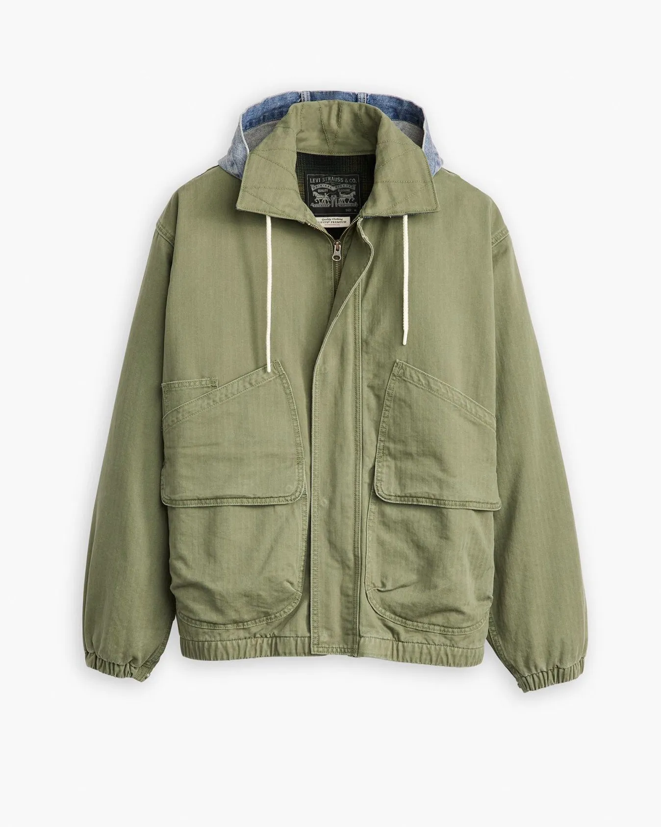 Levi's® Duboce Hooded Work Jacket - Found A Four Leaf Clover