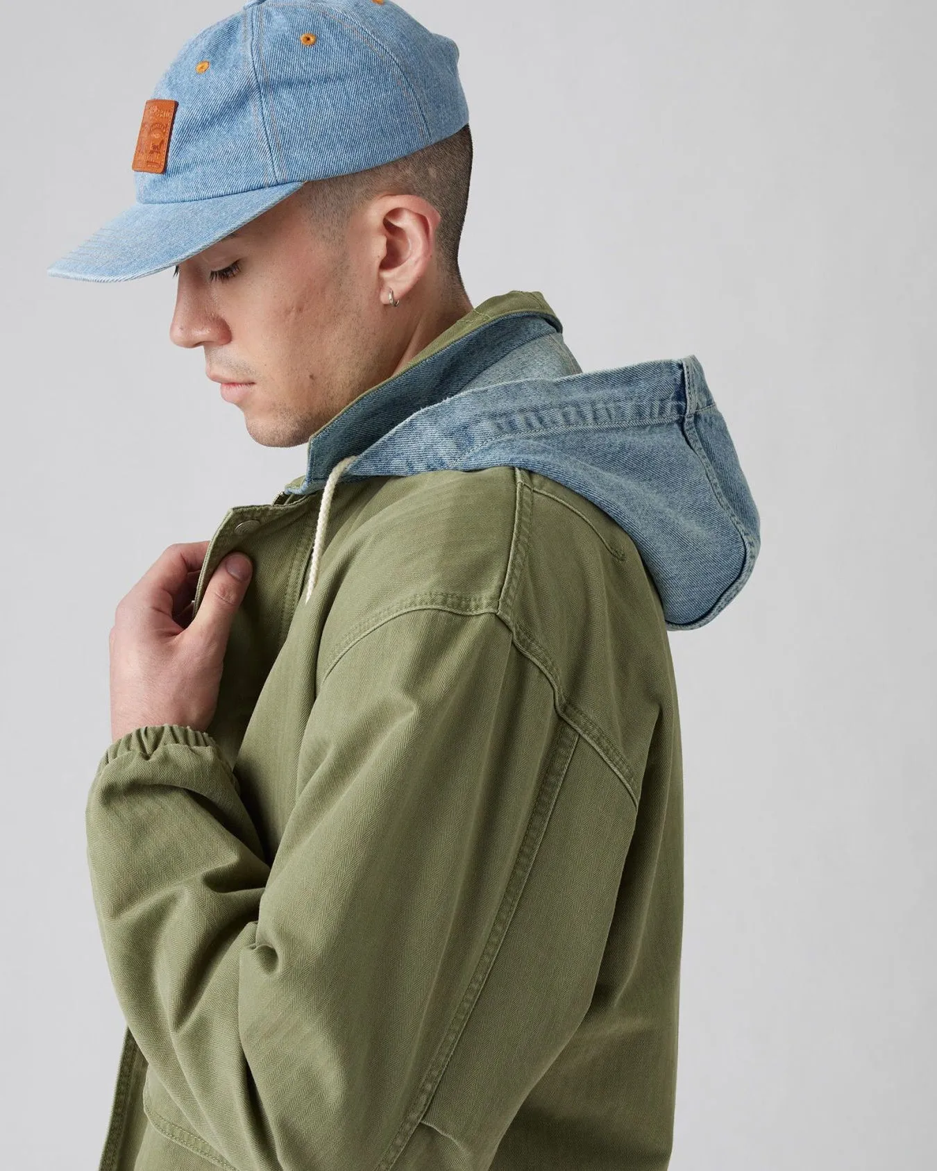 Levi's® Duboce Hooded Work Jacket - Found A Four Leaf Clover