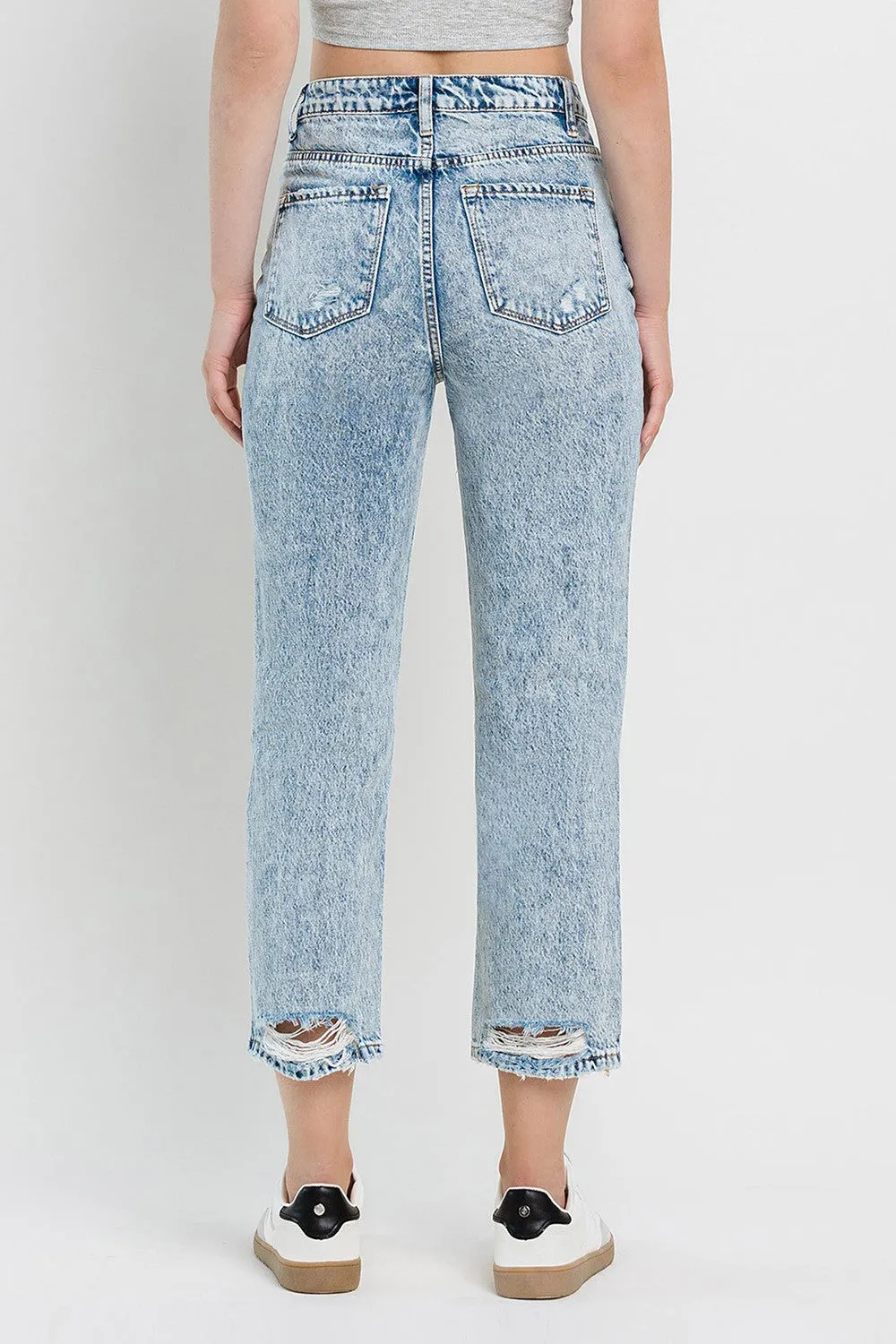 Limewire Vintage High Rise Straight Jeans