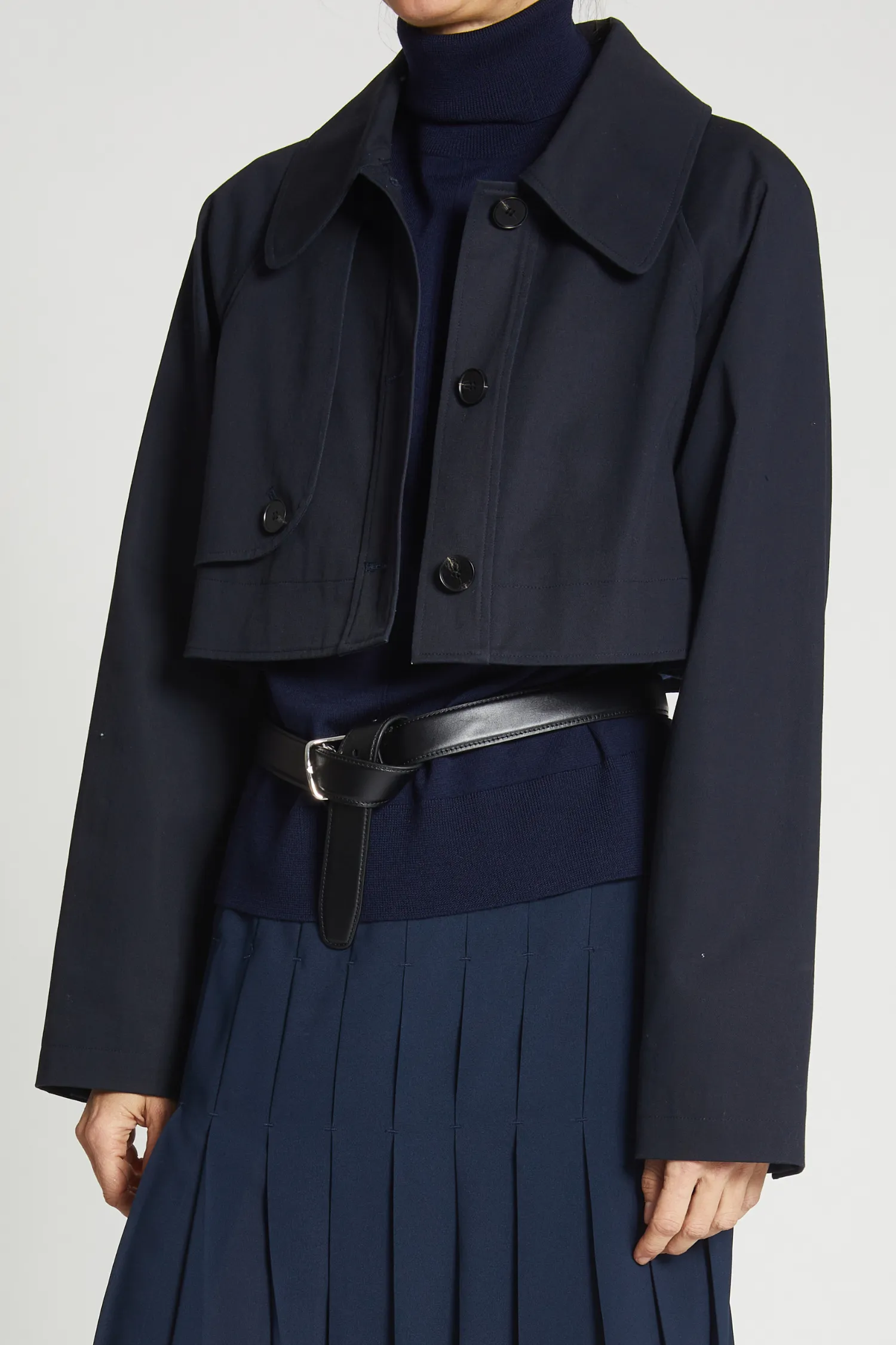 London Convertible Trench, Navy