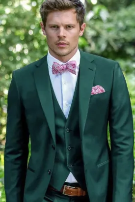 Man Three Piece Suit Teal Green Formal Elegant Fashion Suit Wedding Suit Dinner Suit bespoke suits