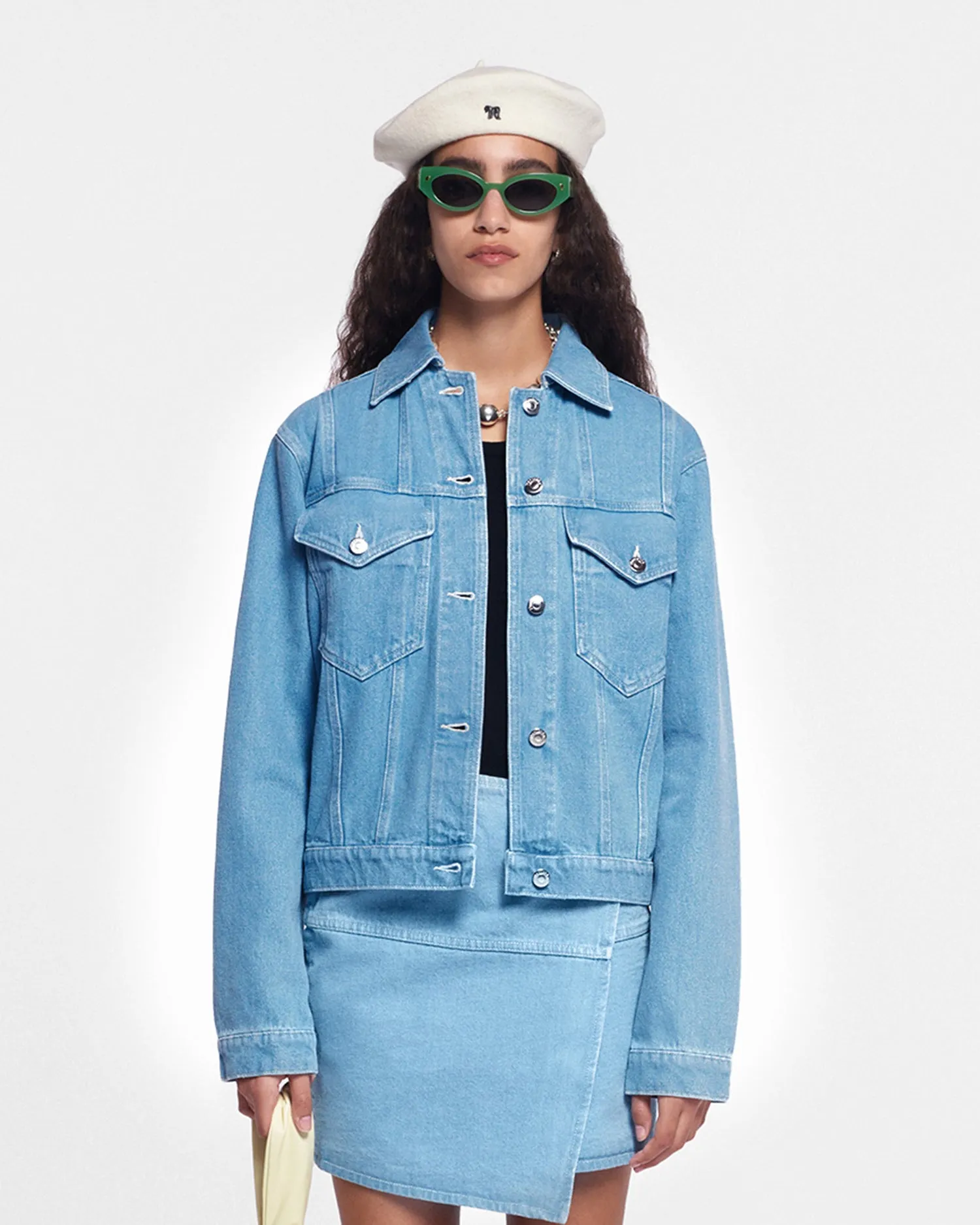 Maren - Denim Jacket - Eco Light Wash