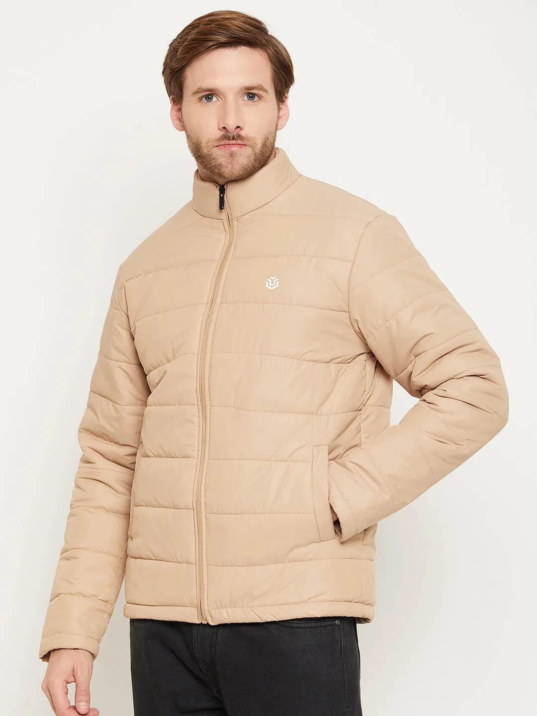 Men Solid Jacket