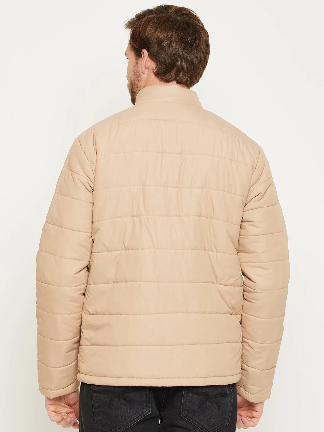 Men Solid Jacket