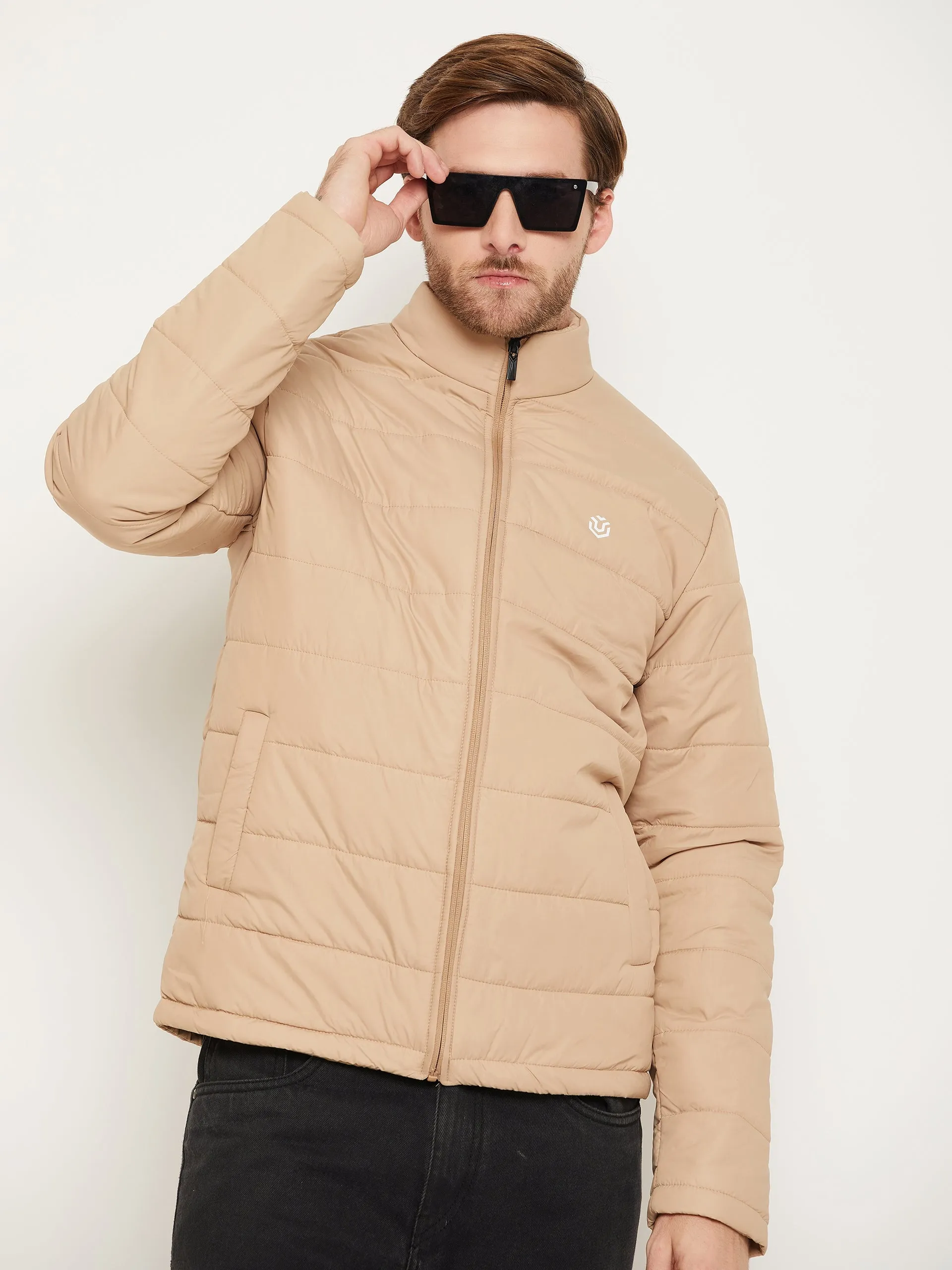 Men Solid Jacket