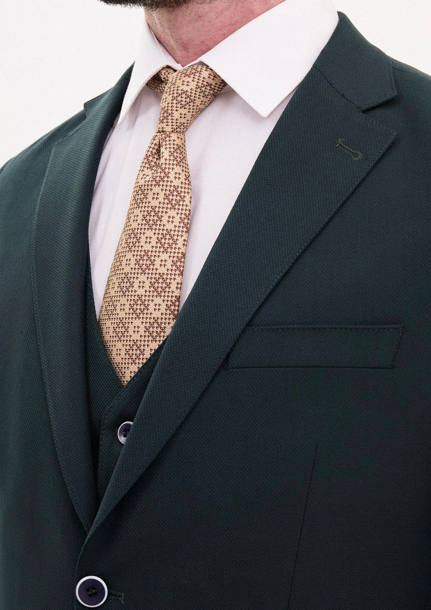 Men's Emerald Green 3-Piece Suit | Elegant Formal Wear in Hayward, CA