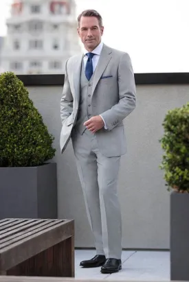 Men's Wedding 3 Piece Grey Suit Slim Fit Suit Formal Wear Dinner Suit Elegant Suit Bespoke Tailoring