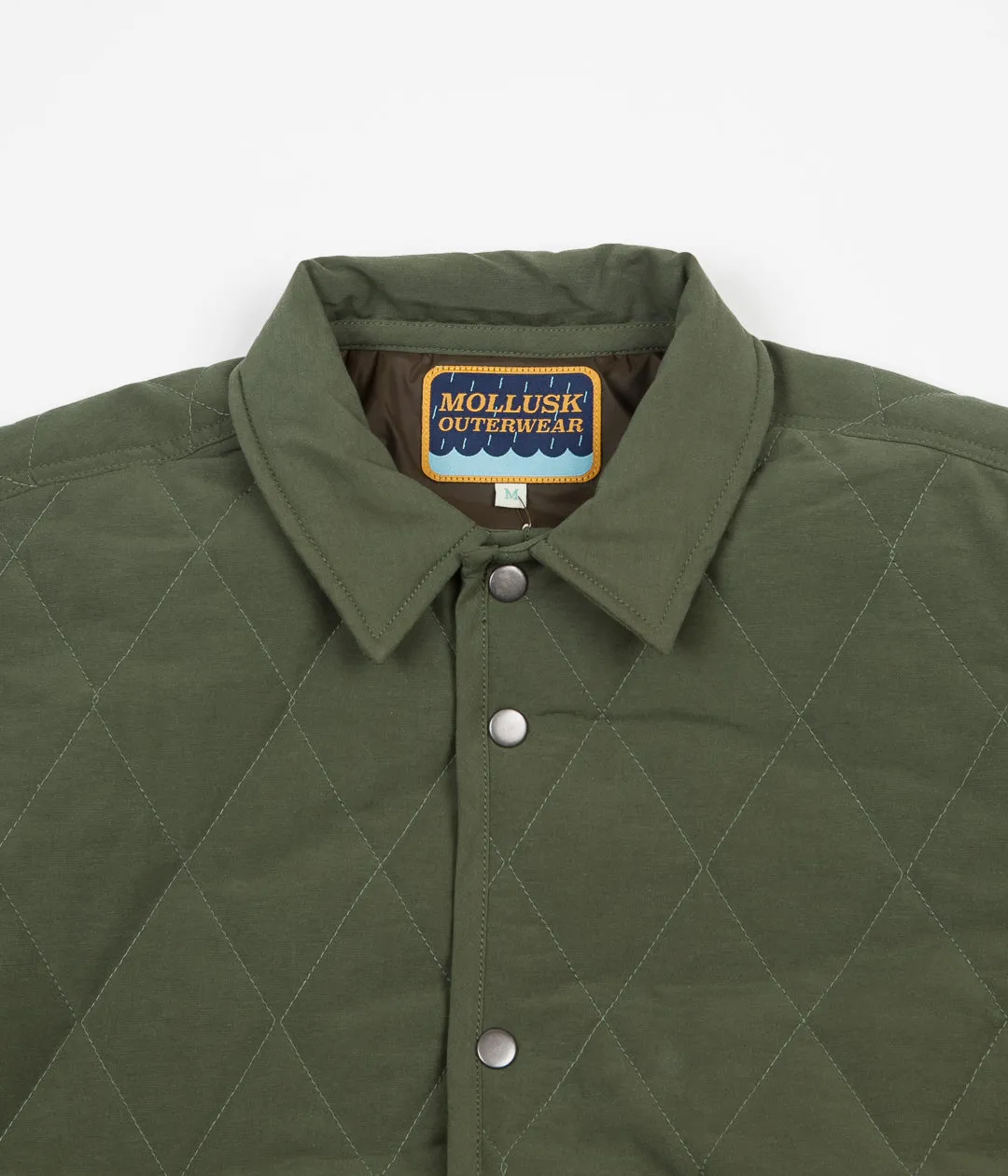 Mollusk Quilted Barn Jacket - Deep Forest