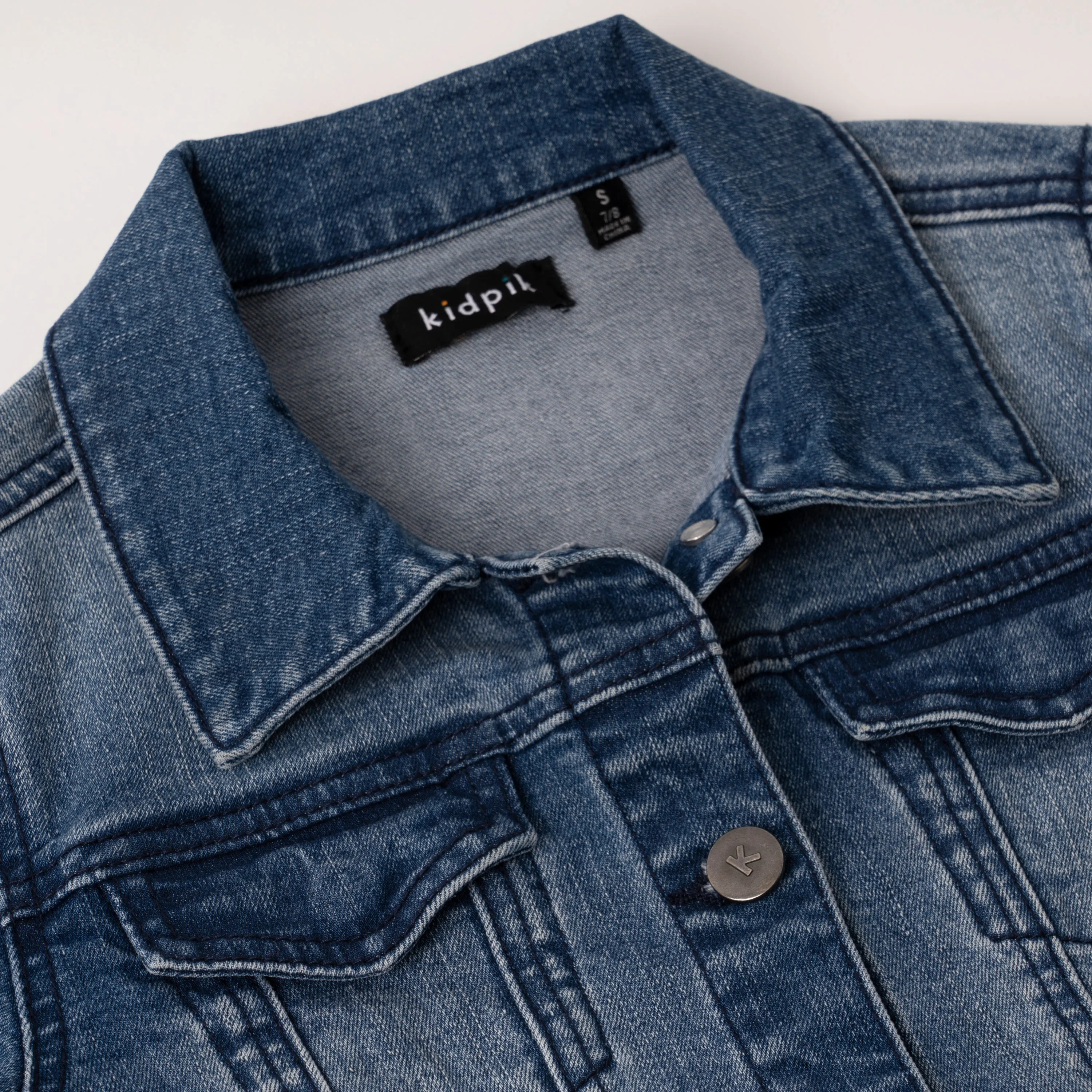 Raw Edge Denim Jacket