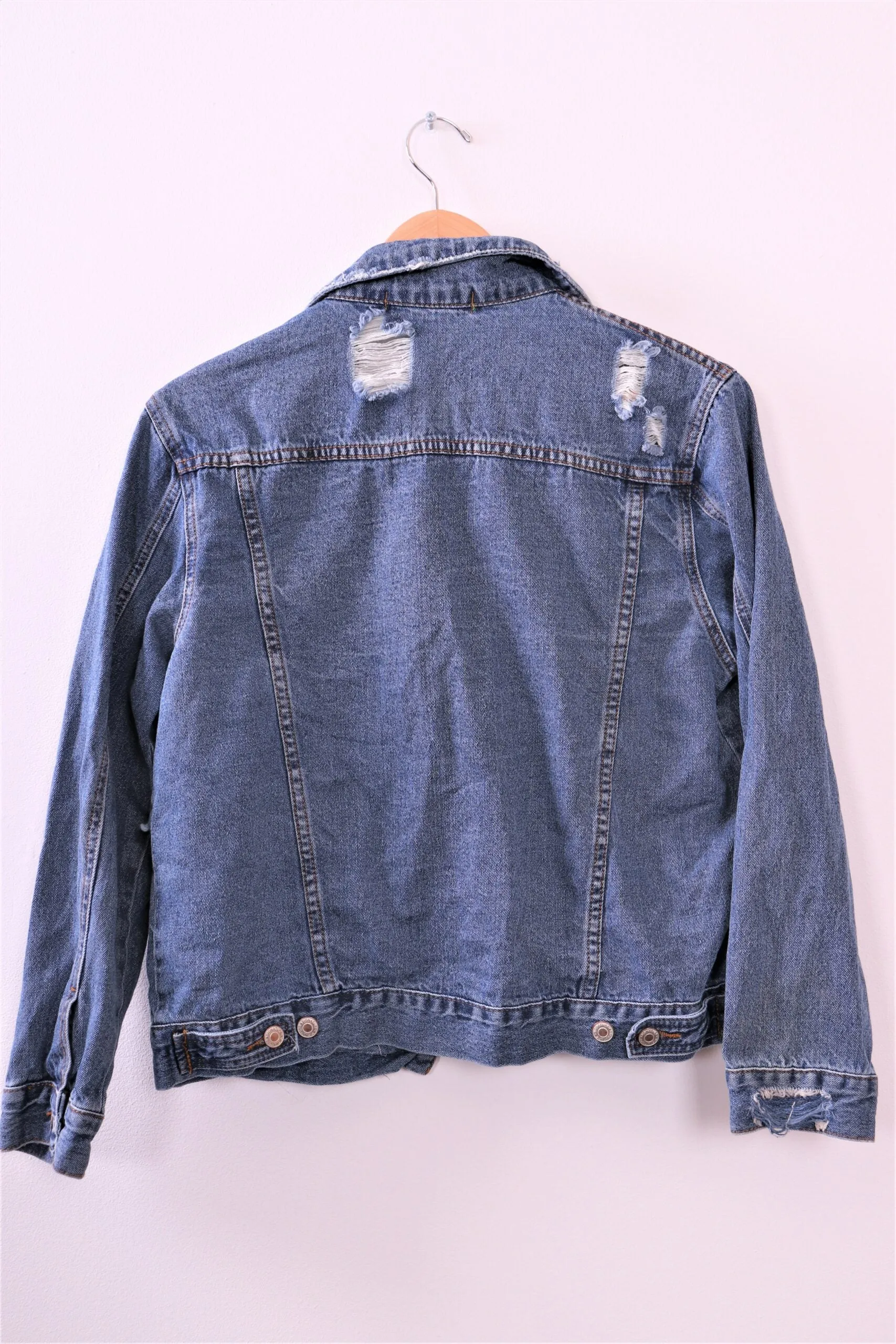 Ripped Denim Jacket