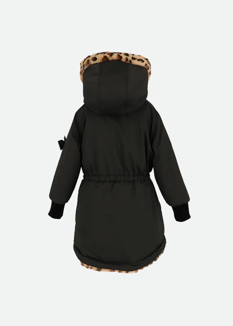 Roxy Reversible Coat Black