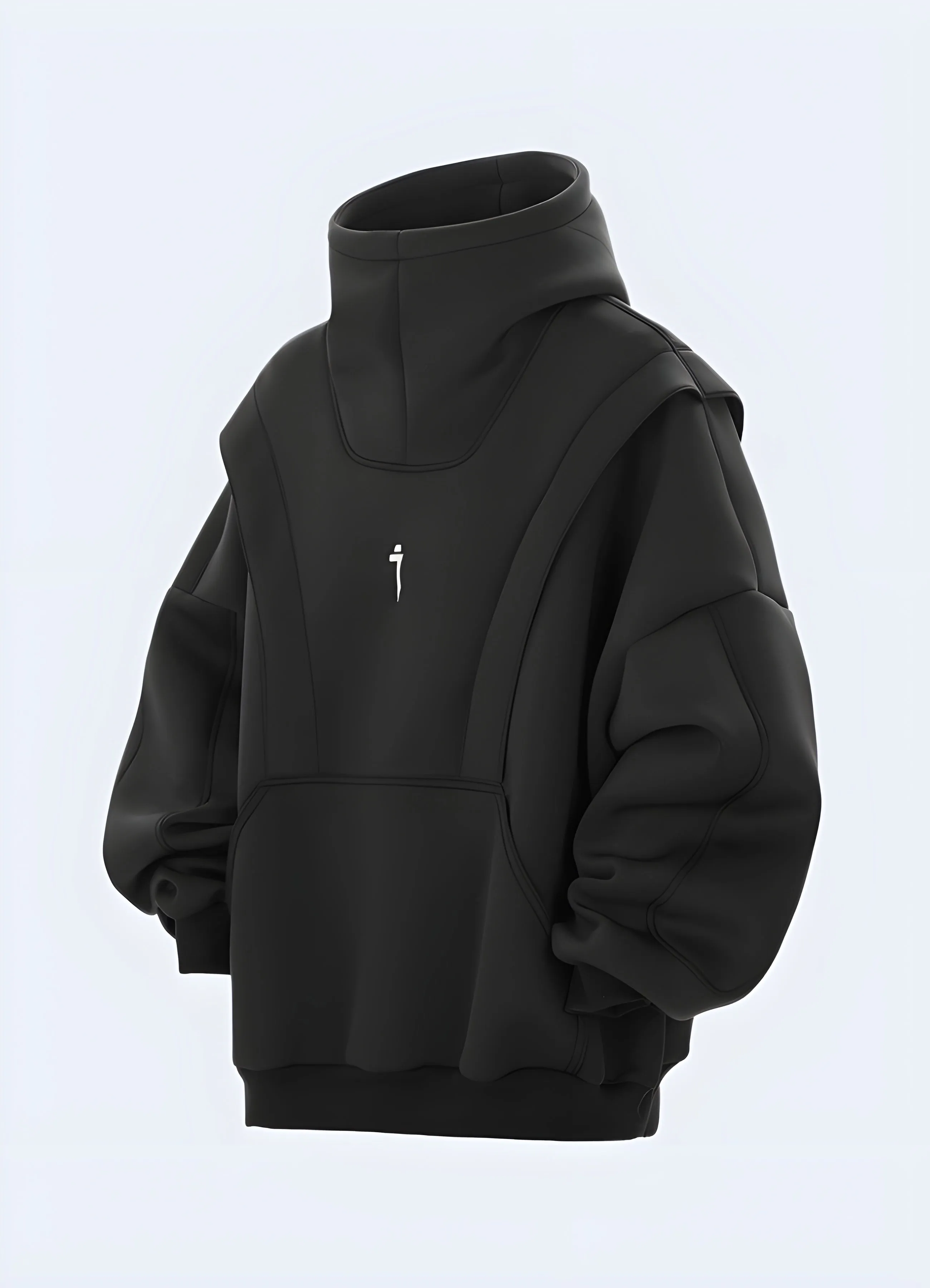 Techwear Oversize Hoodie Women