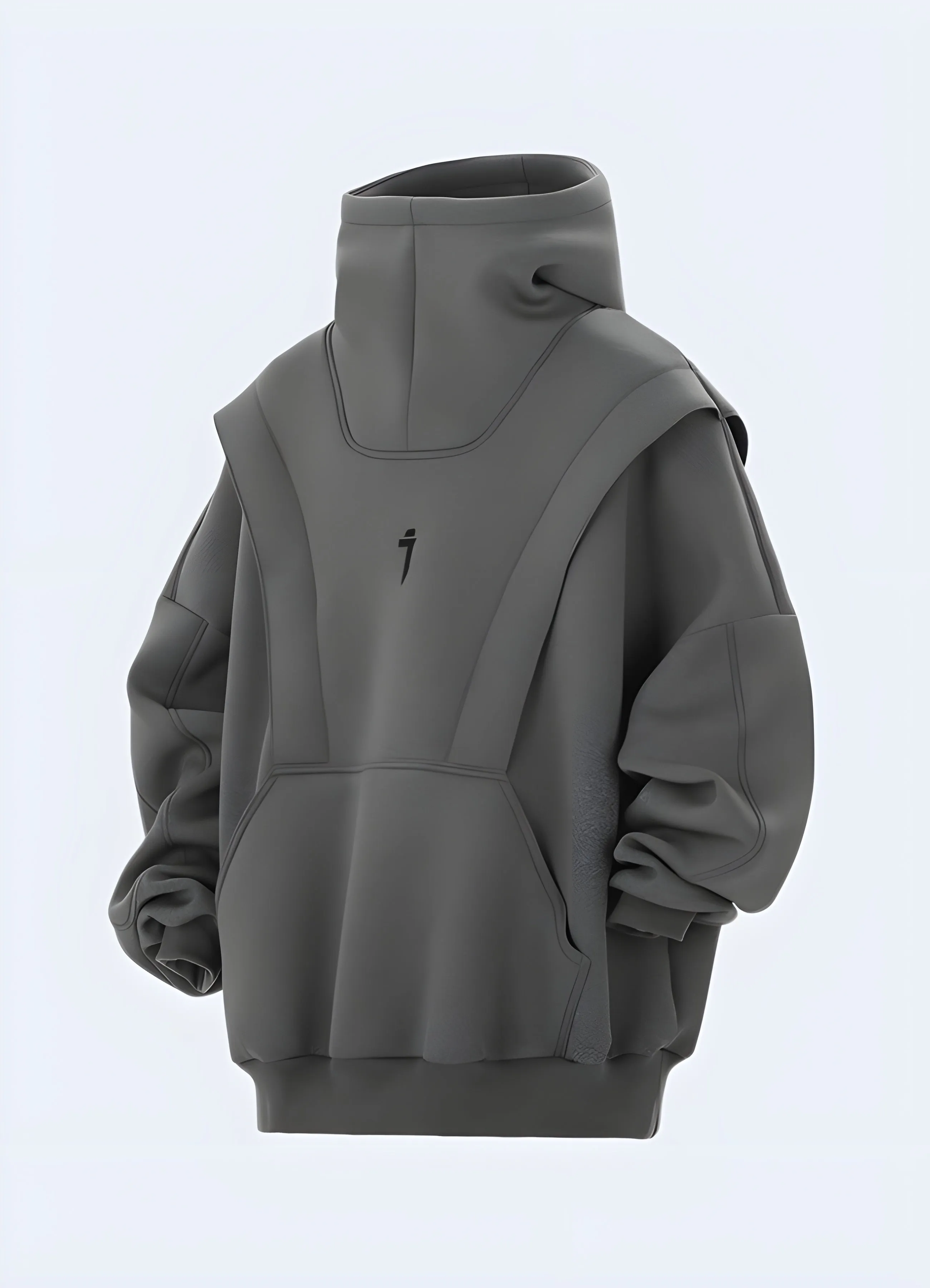 Techwear Oversize Hoodie Women