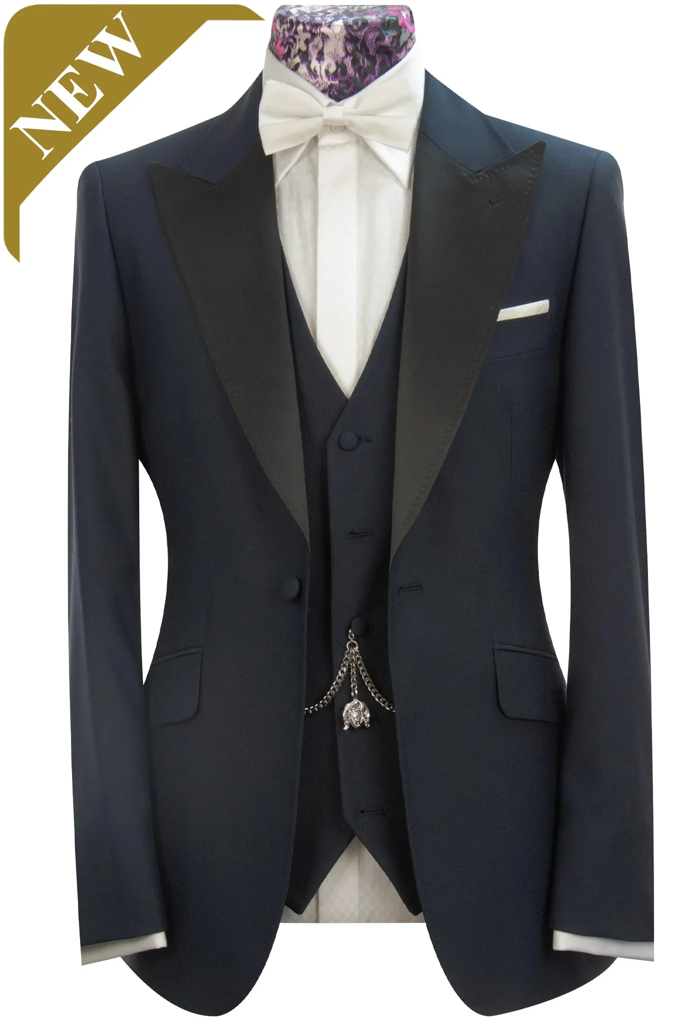 The Geoffrey Navy Dinner Suit