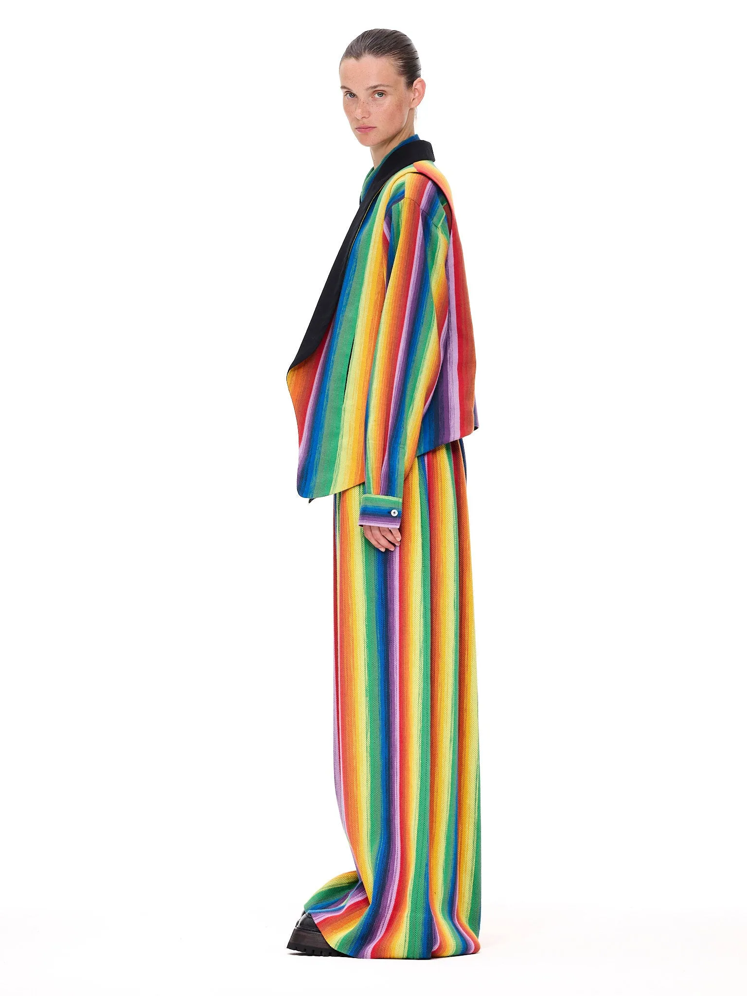 The Tuxedo Vest : Rainbow