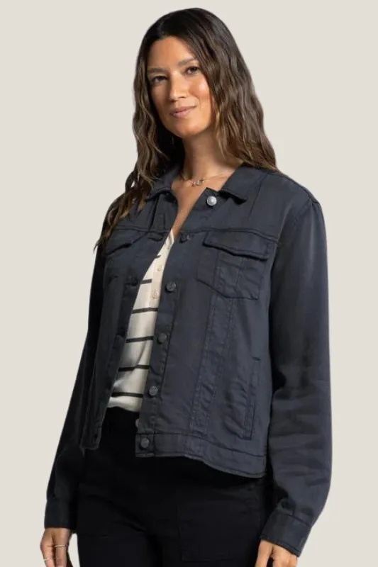 THREAD & SUPPLY: Jackie Jacket (Black Wash)