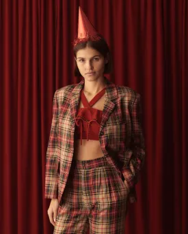 Truro Plaid Suit Jacket