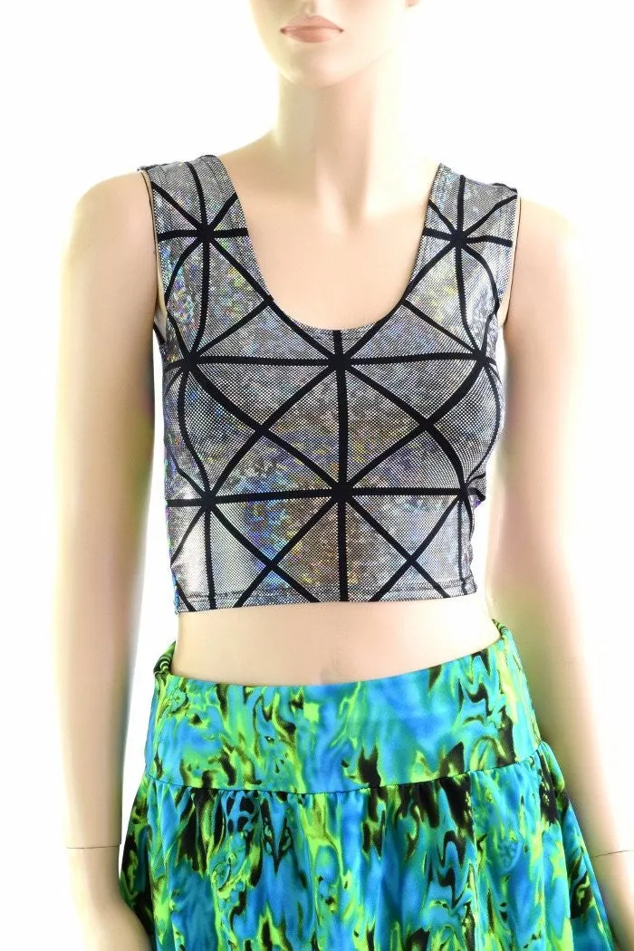 Two Tone Reversible Tank Crop Top